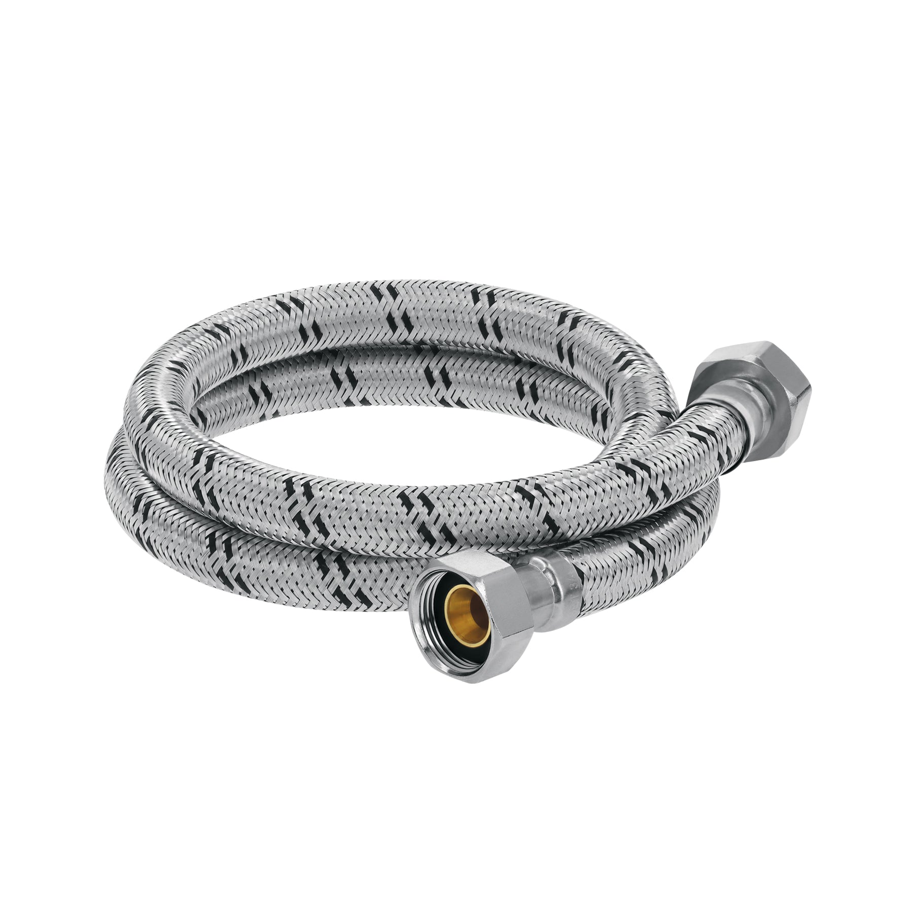 Manguera para boiler, acero inox. 3/4"H x 3/4"H, 100 cm