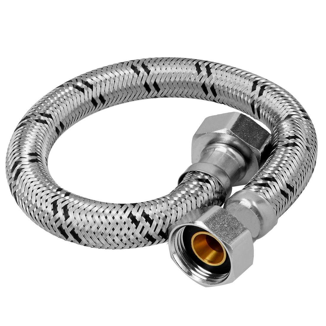 Manguera para boiler, acero inox. 3/4"H x 3/4"H, 80 cm
