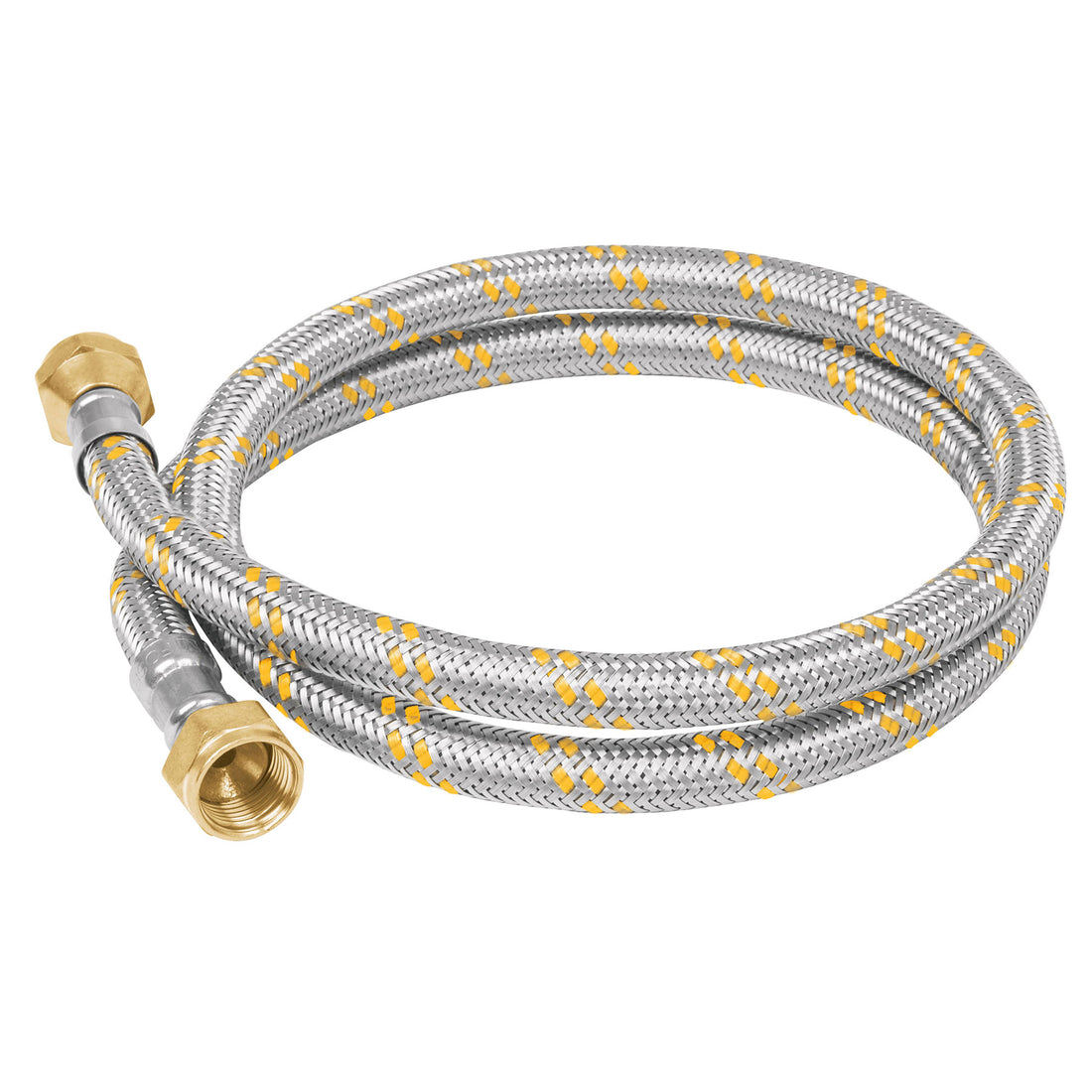 Manguera para gas, acero inox, 3/8" flare, 100 cm, FOSET