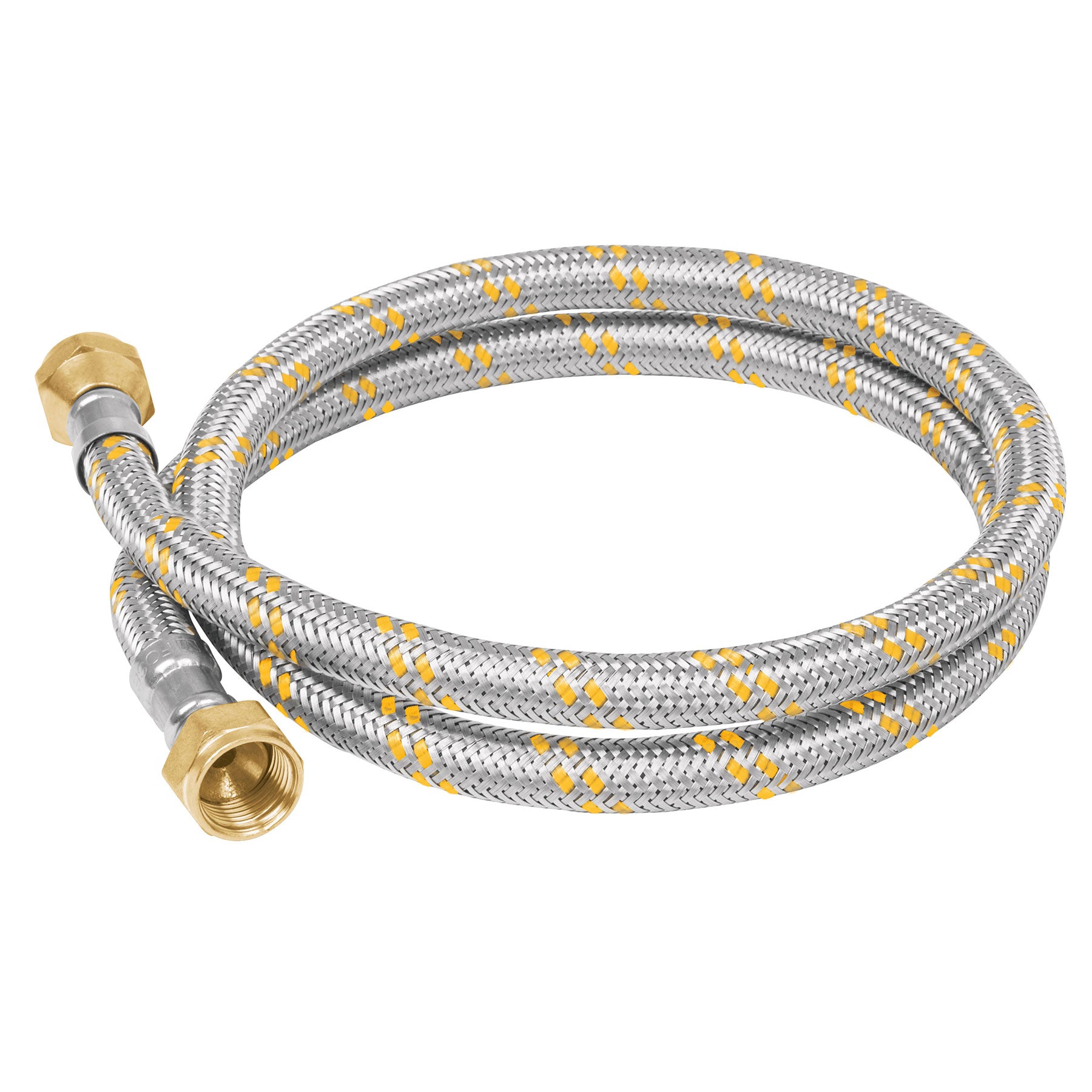 Manguera para gas, acero inox, 3/8" flare, 100 cm, FOSET