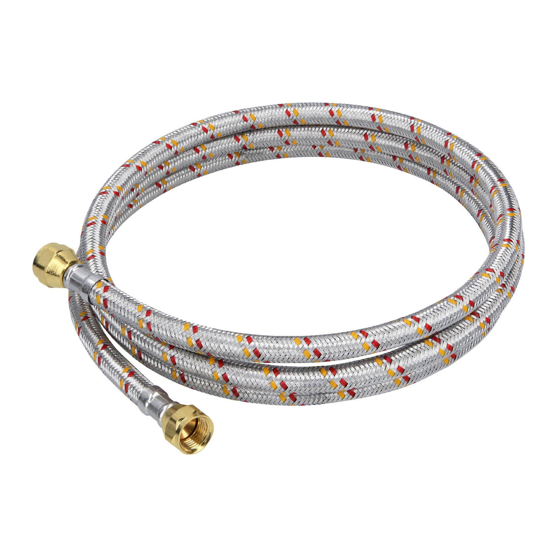 Manguera para gas, aluminio, 3/8" flare, 200 cm, FOSET BASIC