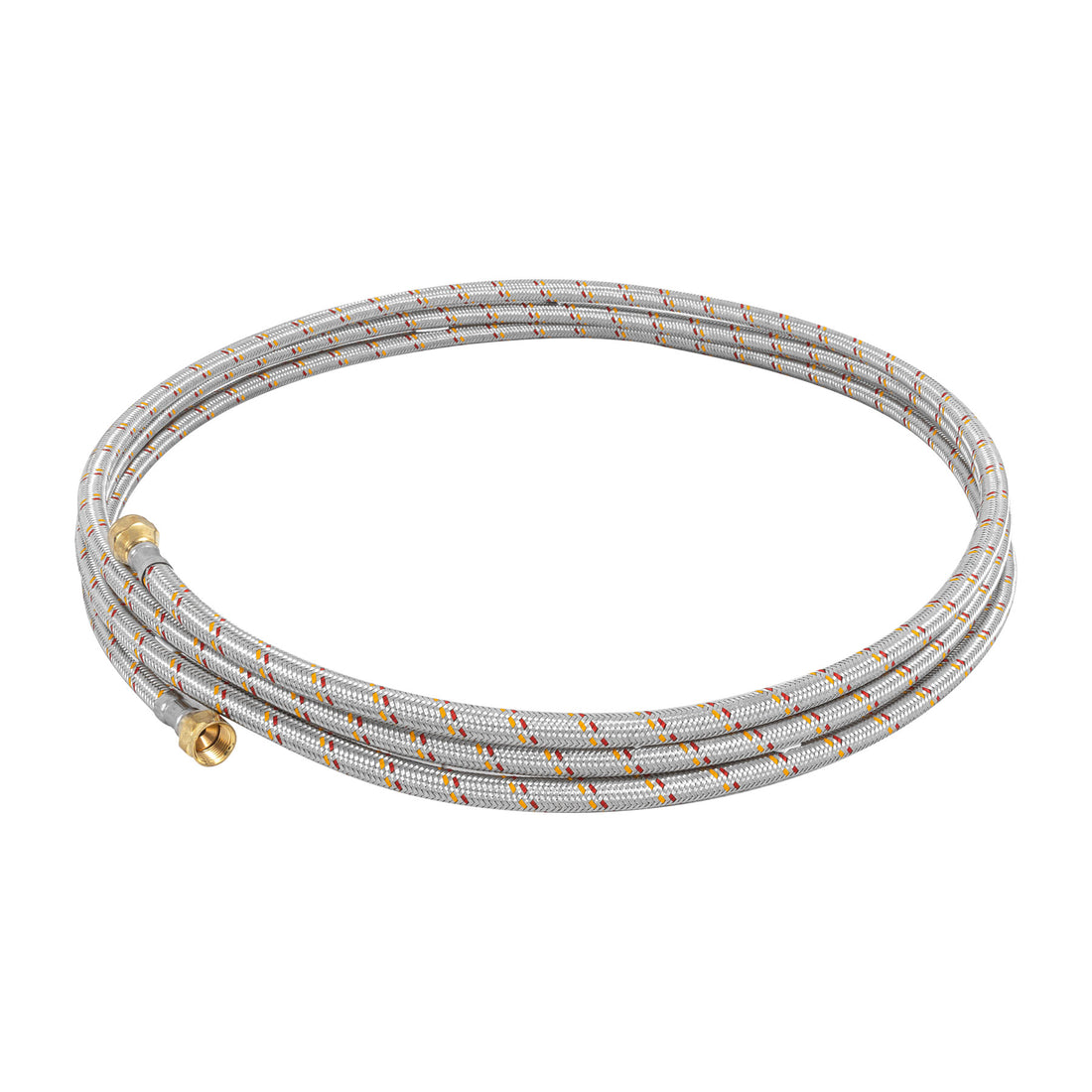 Manguera para gas, aluminio, 3/8" flare, 400 cm, FOSET BASIC