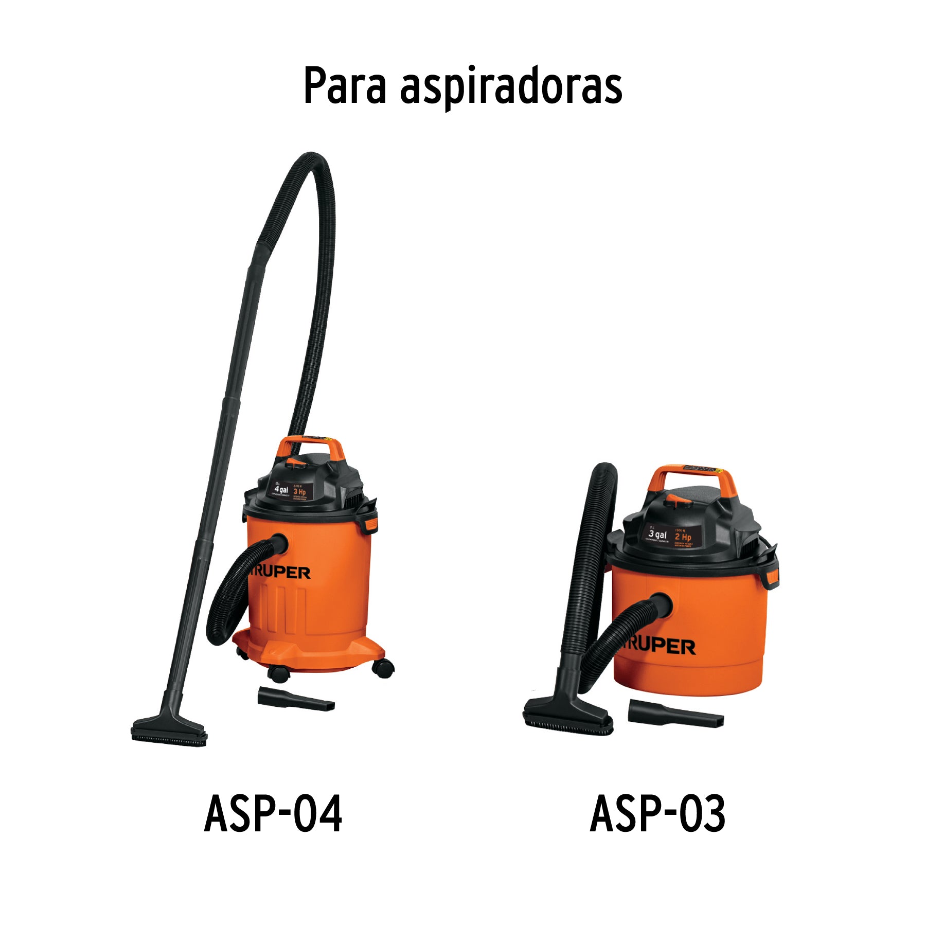 Bolsa con 3 filtros de tela, aspiradoras de 3, 4 gal, TRUPER