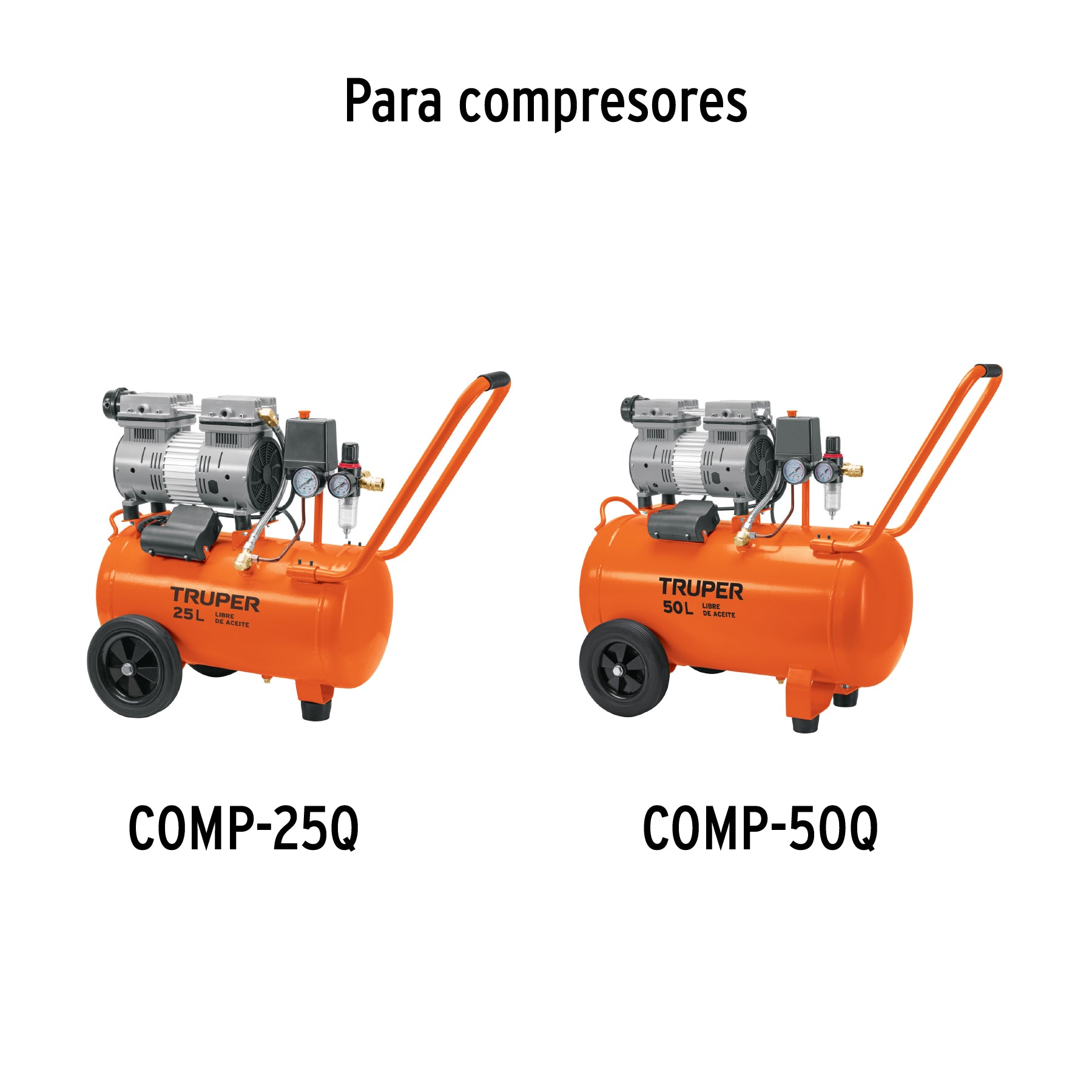 Filtro de aire para compresores 25/50Q, TRUPER