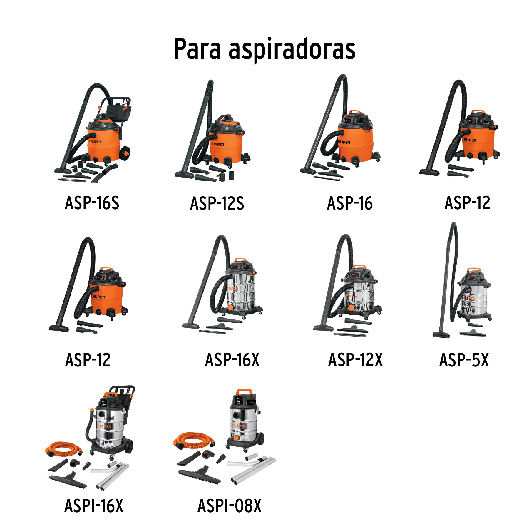 Filtro de cartucho para sólidos, aspiradoras 5,8,12,16 gal