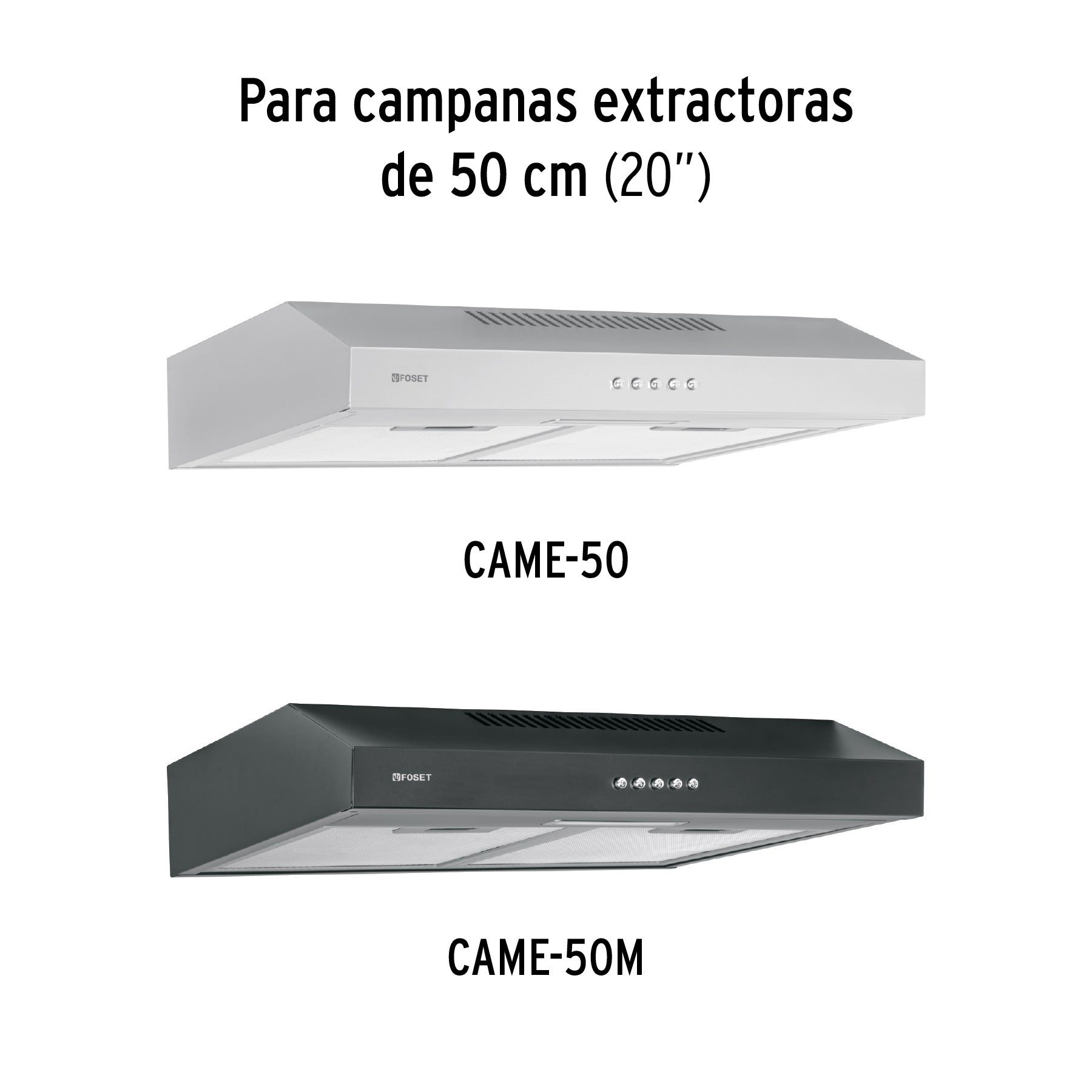 Filtro de carbón para campanas CAME-80/60