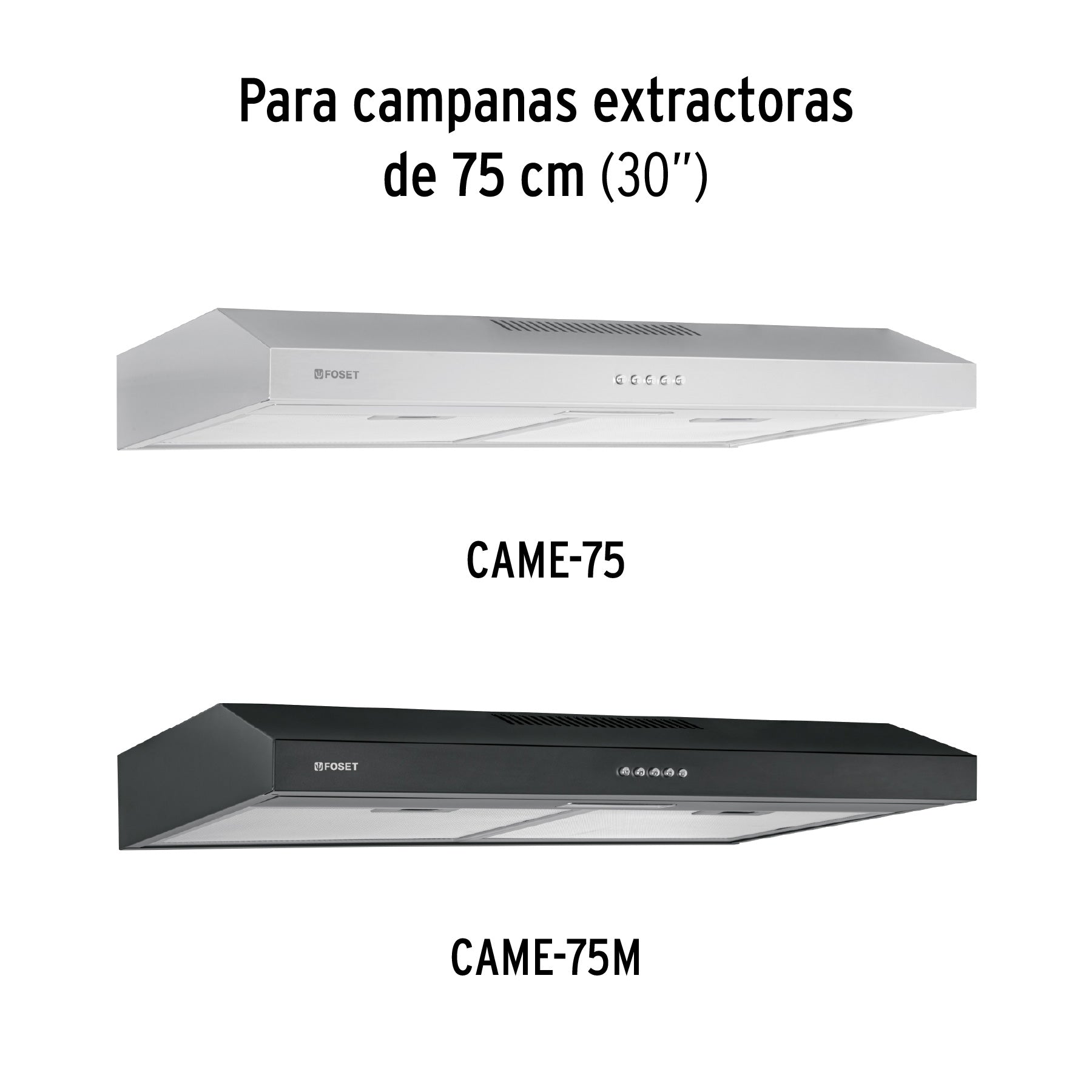 Filtro de carbón para campanas CAME-80/60