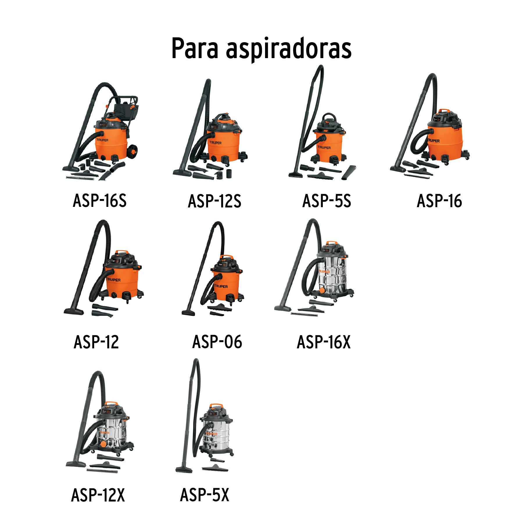 Filtro cartucho polvo fino, aspiradoras 12 y 16 gal, TRUPER