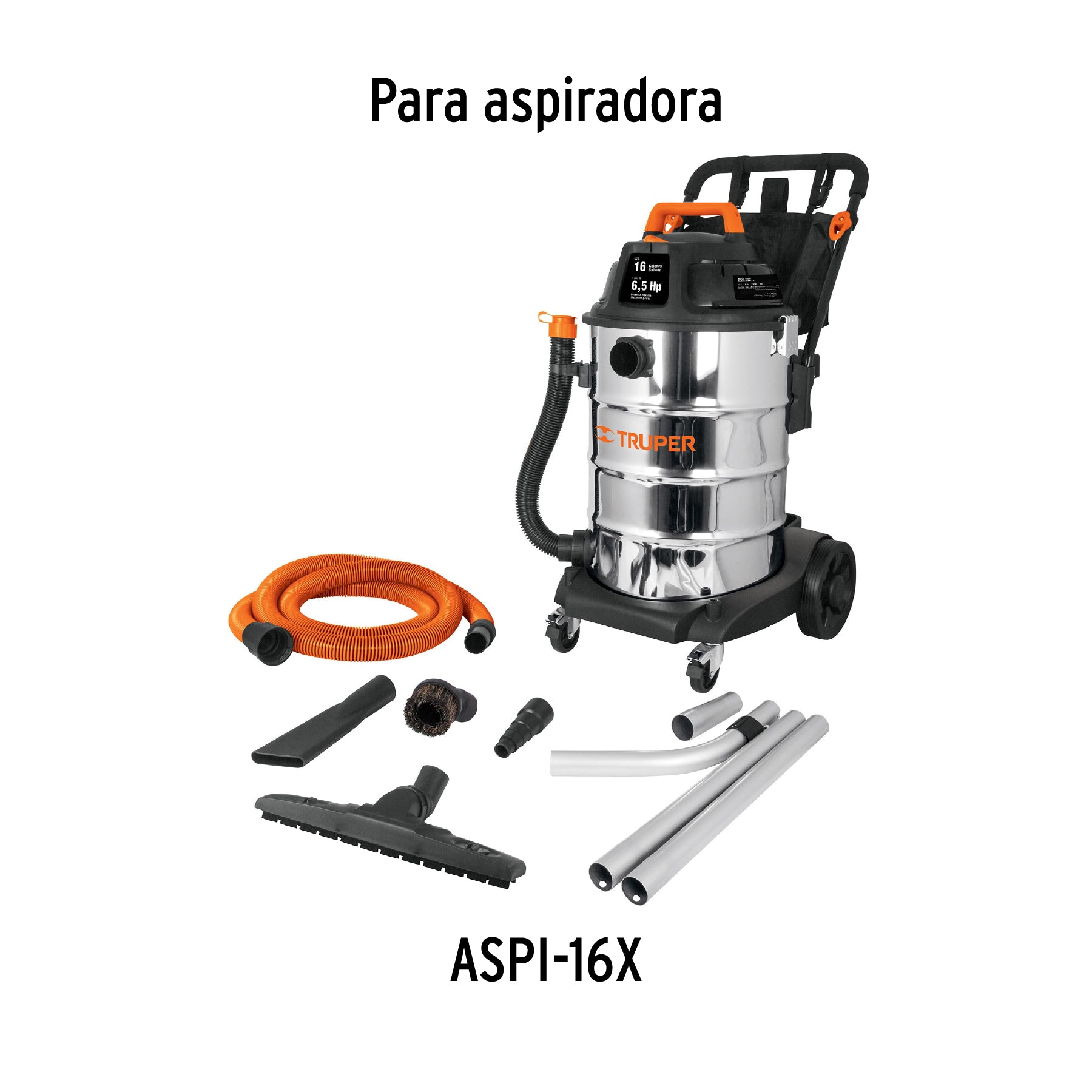 Bolsa para polvo para aspiradora ASPI-16X, TRUPER