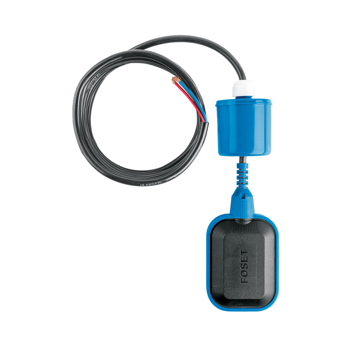 Flotador eléctrico con cable de 3 m, 10 A, FOSET