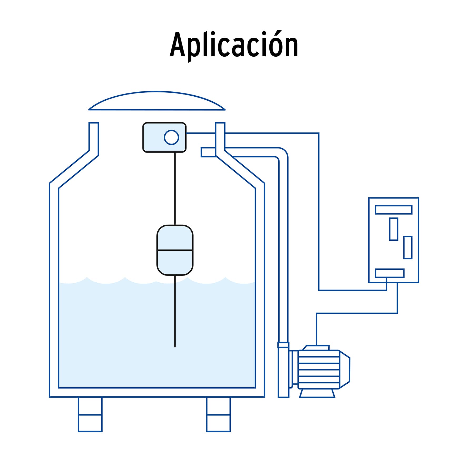 Interruptor eléctrico para flotador, 18 A, FOSET