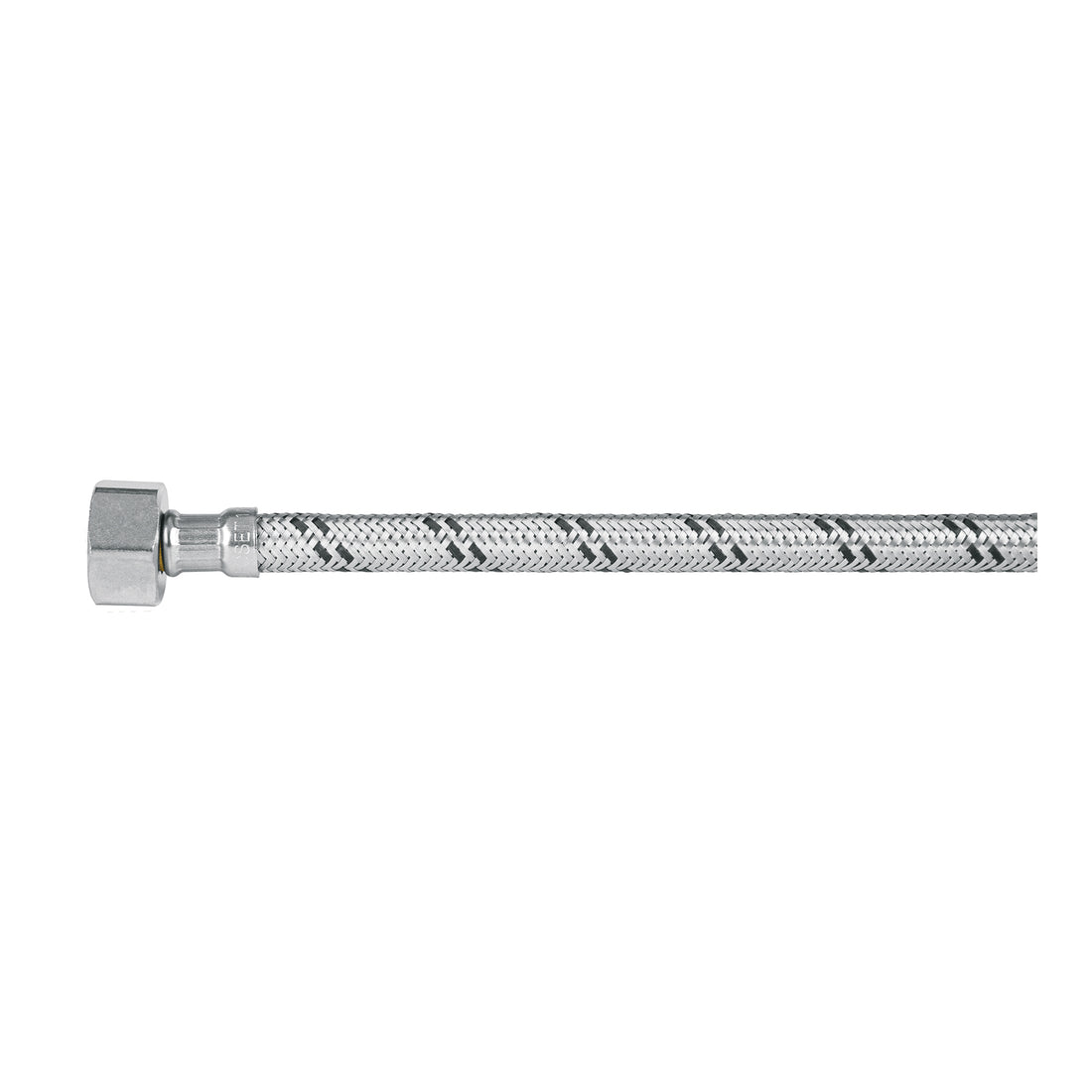 Manguera lavabo/fregadero, acero inox, 1/2" x 1/2", 40 cm