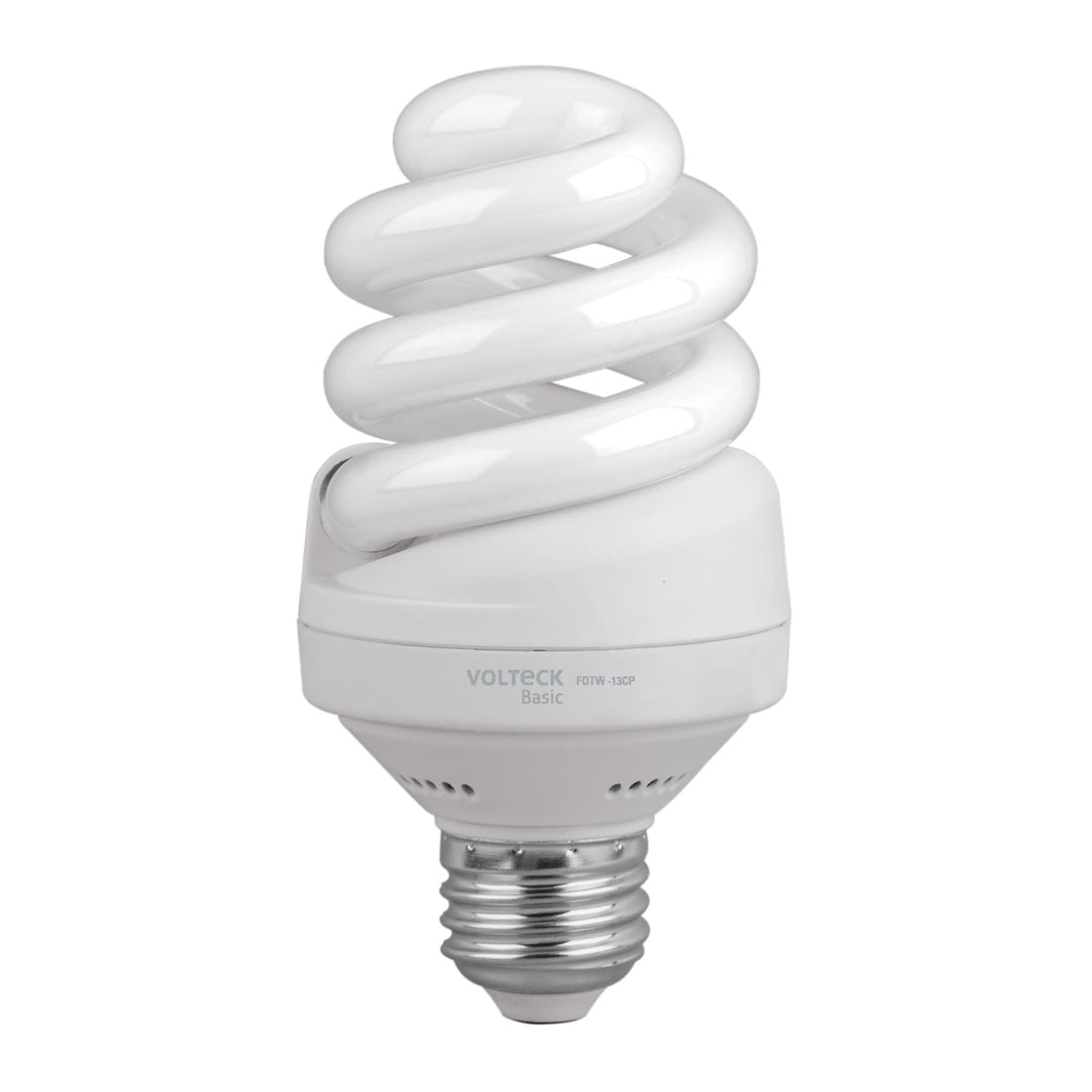 Lámpara espiral T4 13 W luz de día en caja, VOLTECK