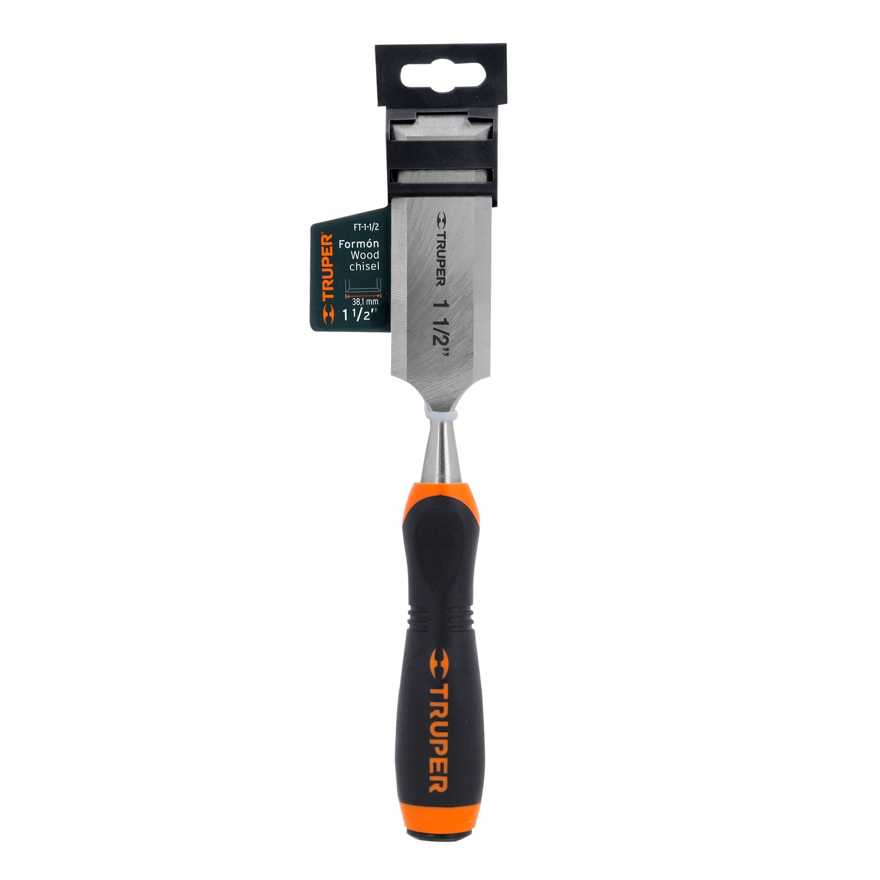 Formón 1-1/2" mango Comfort Grip, TRUPER