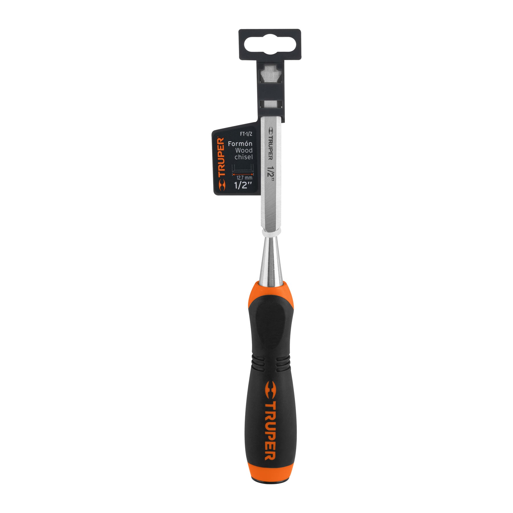 Formón 1/2" mango Comfort Grip, TRUPER