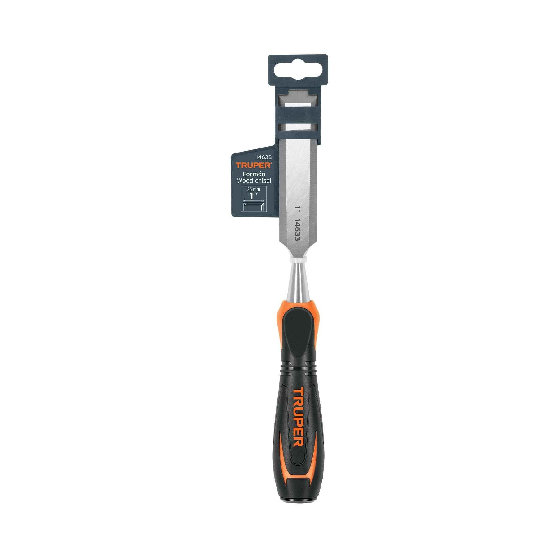 Formón 1" mango Comfort Grip, TRUPER