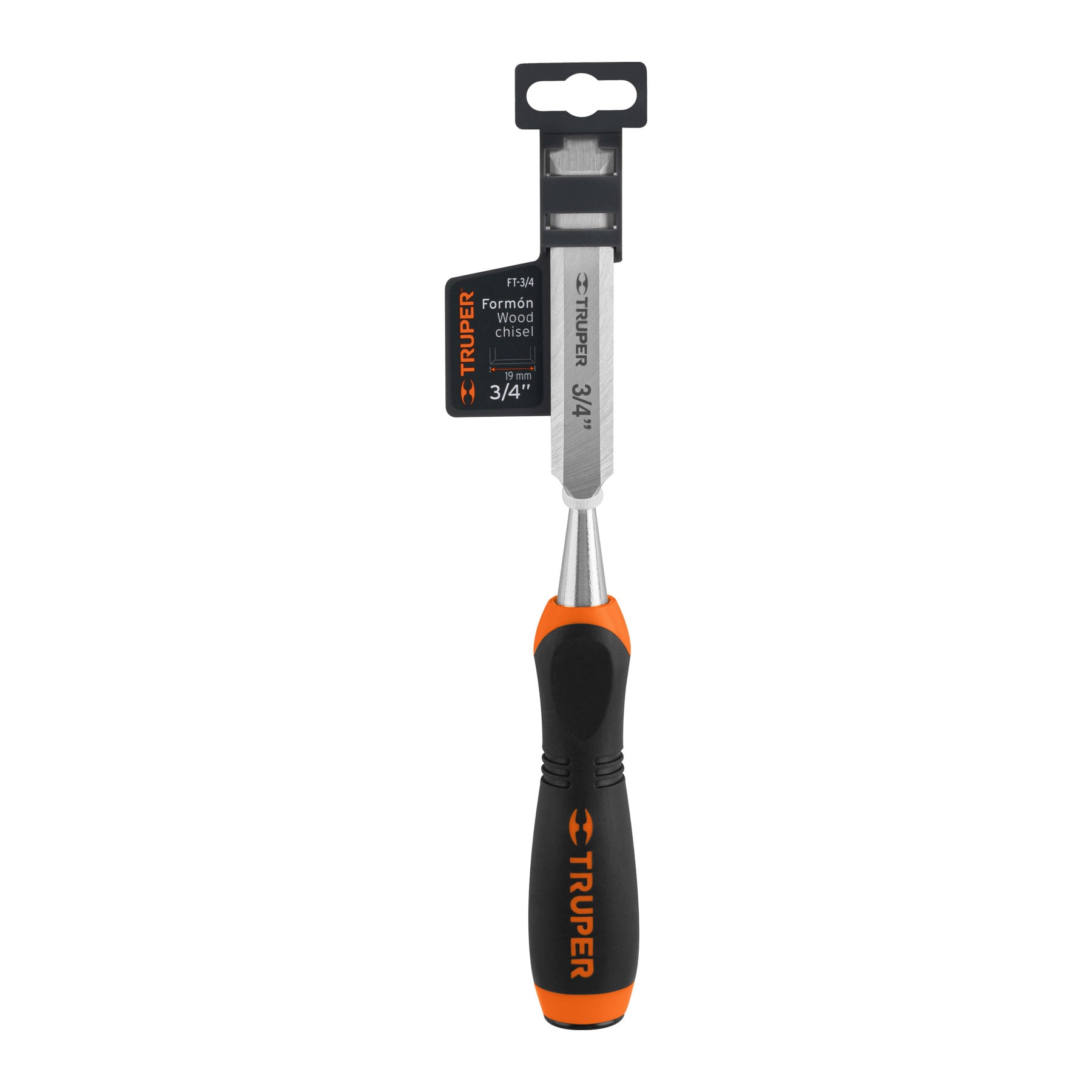 Formón 3/4" mango Comfort Grip, TRUPER