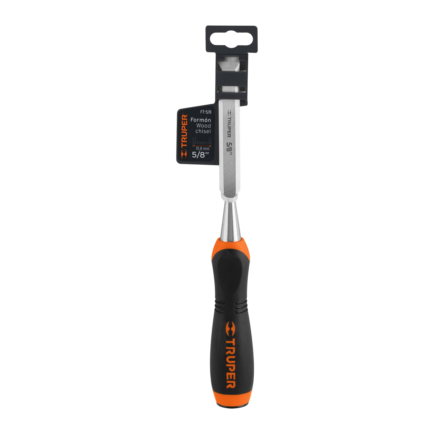Formón 5/8" mango Comfort Grip, TRUPER