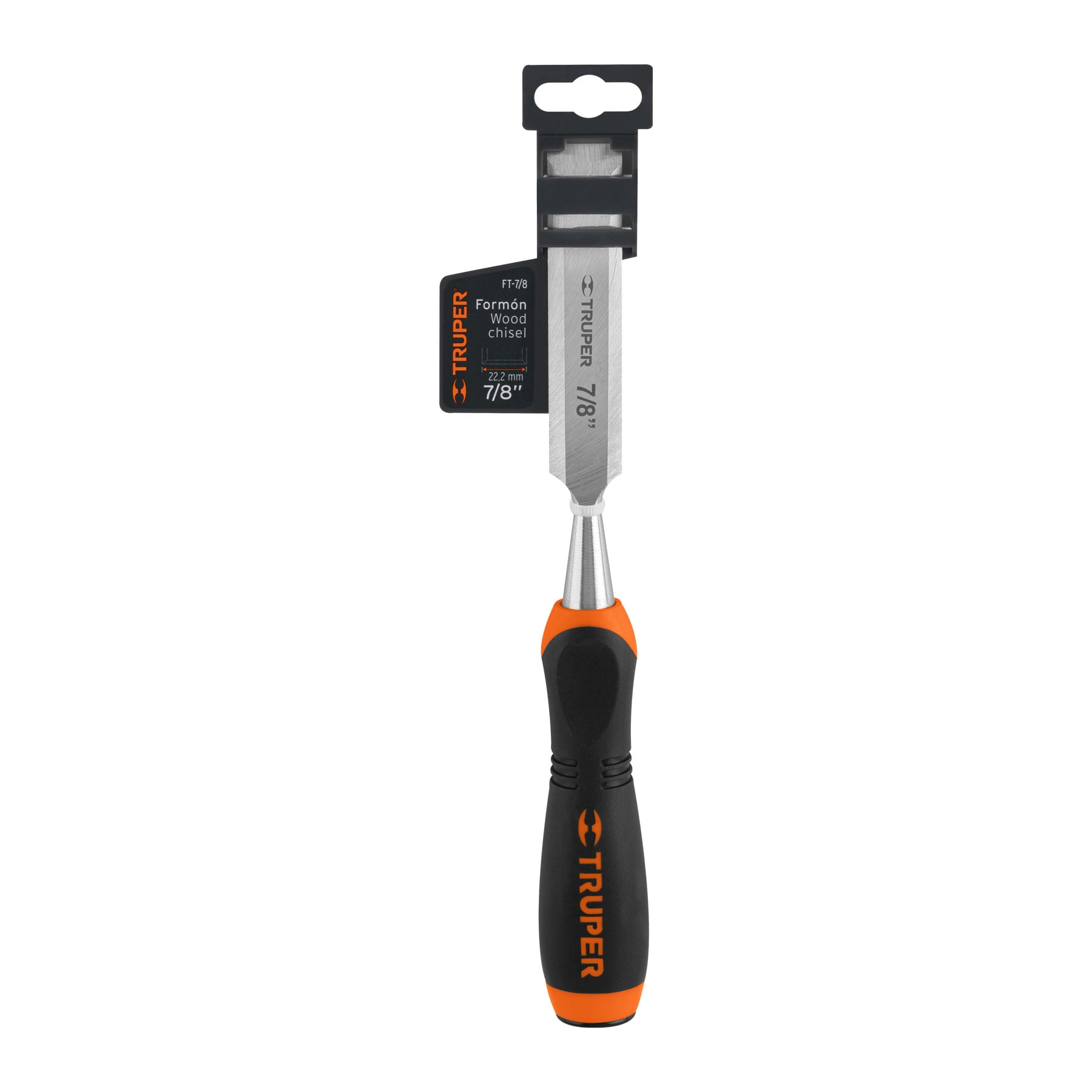 Formón 7/8" mango Comfort Grip, TRUPER