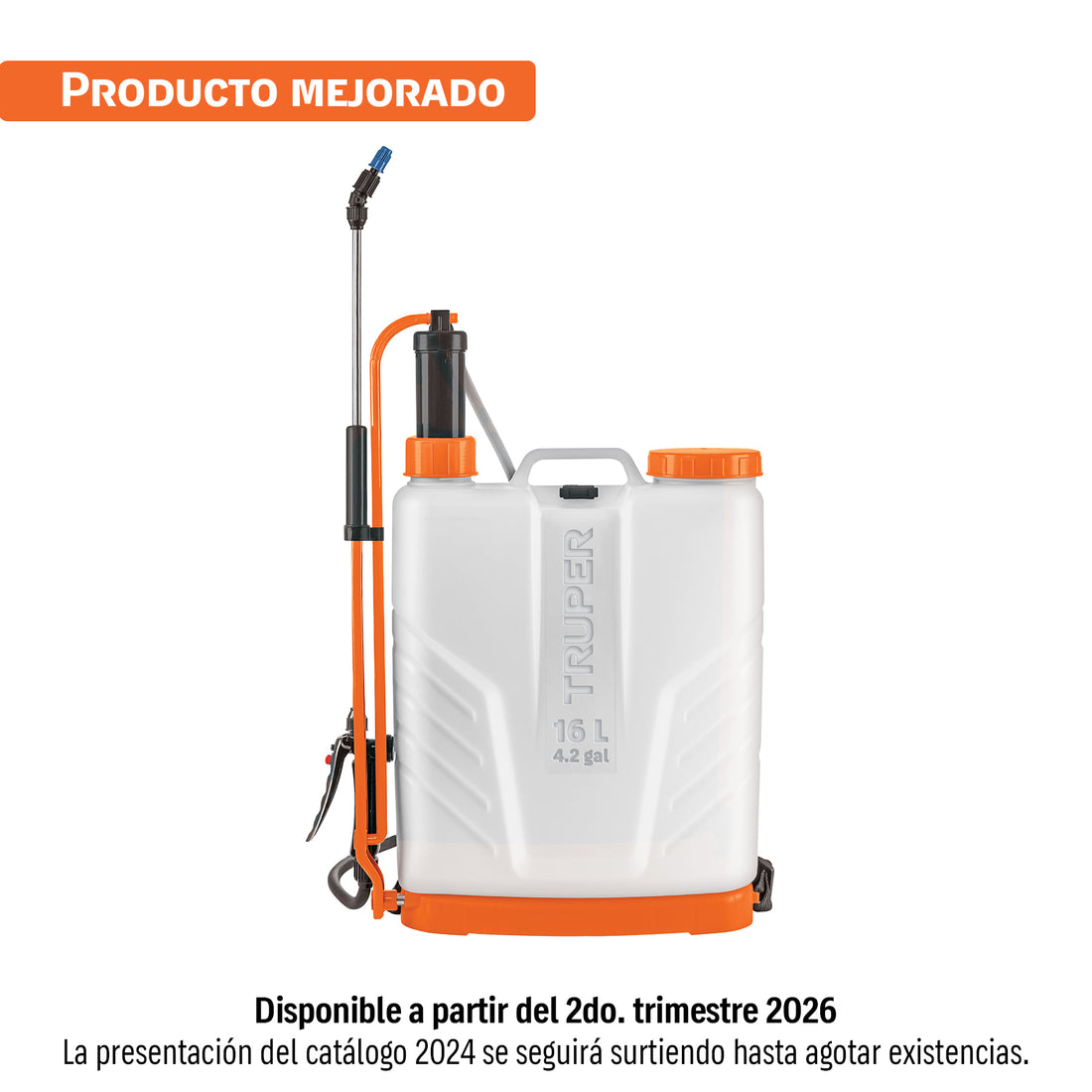Fumigador de 16 L manual de mochila, TRUPER