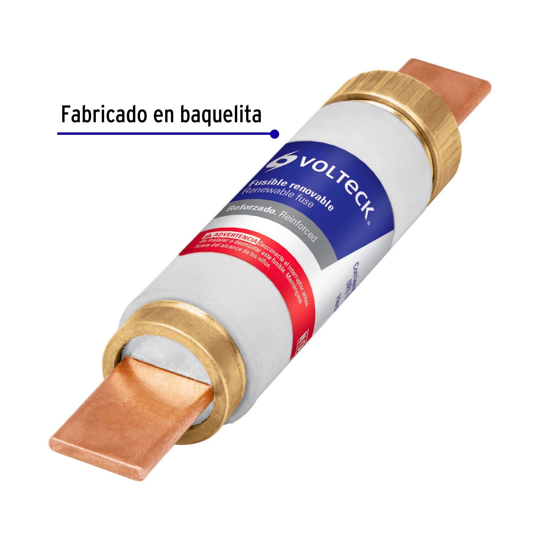 Fusible 100 A, reforzado, VOLTECK