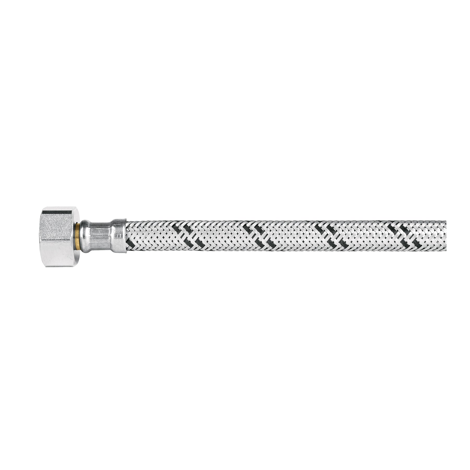 Manguera p/WC, acero inox, 1/2"x7/8", 35 cm