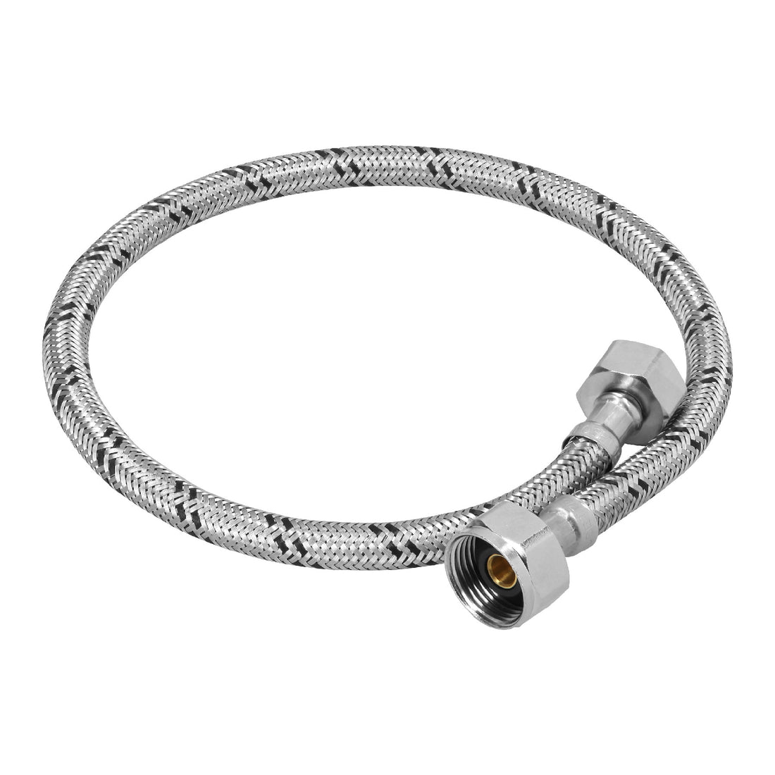 Manguera p/WC, acero inox, 1/2"x7/8", 60 cm