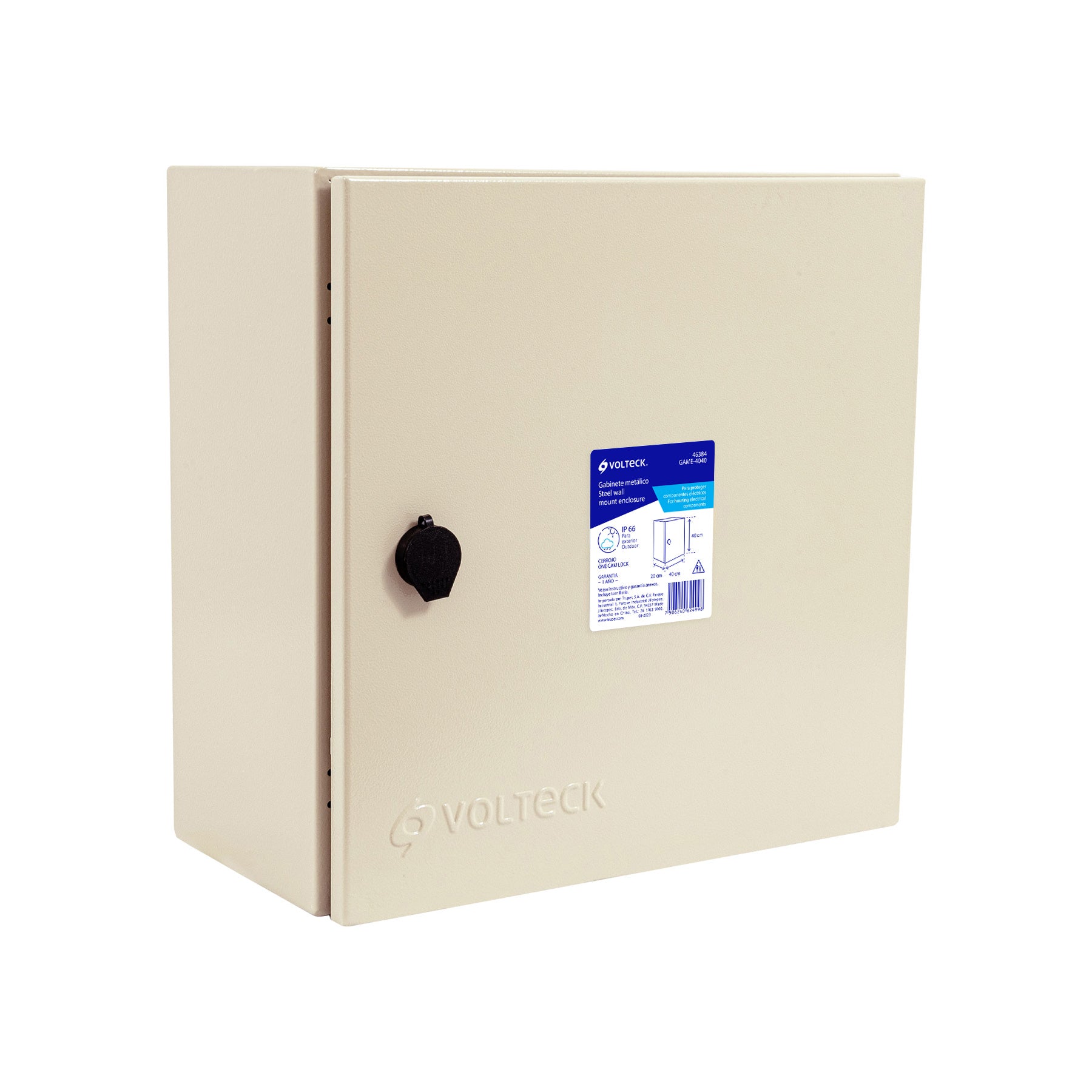 Gabinete metálico, 400 x 400 mm, VOLTECK