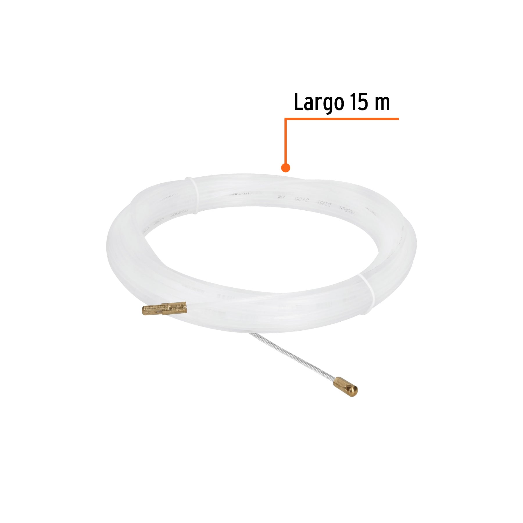 Guía de nylon de 15 m para cable, TRUPER