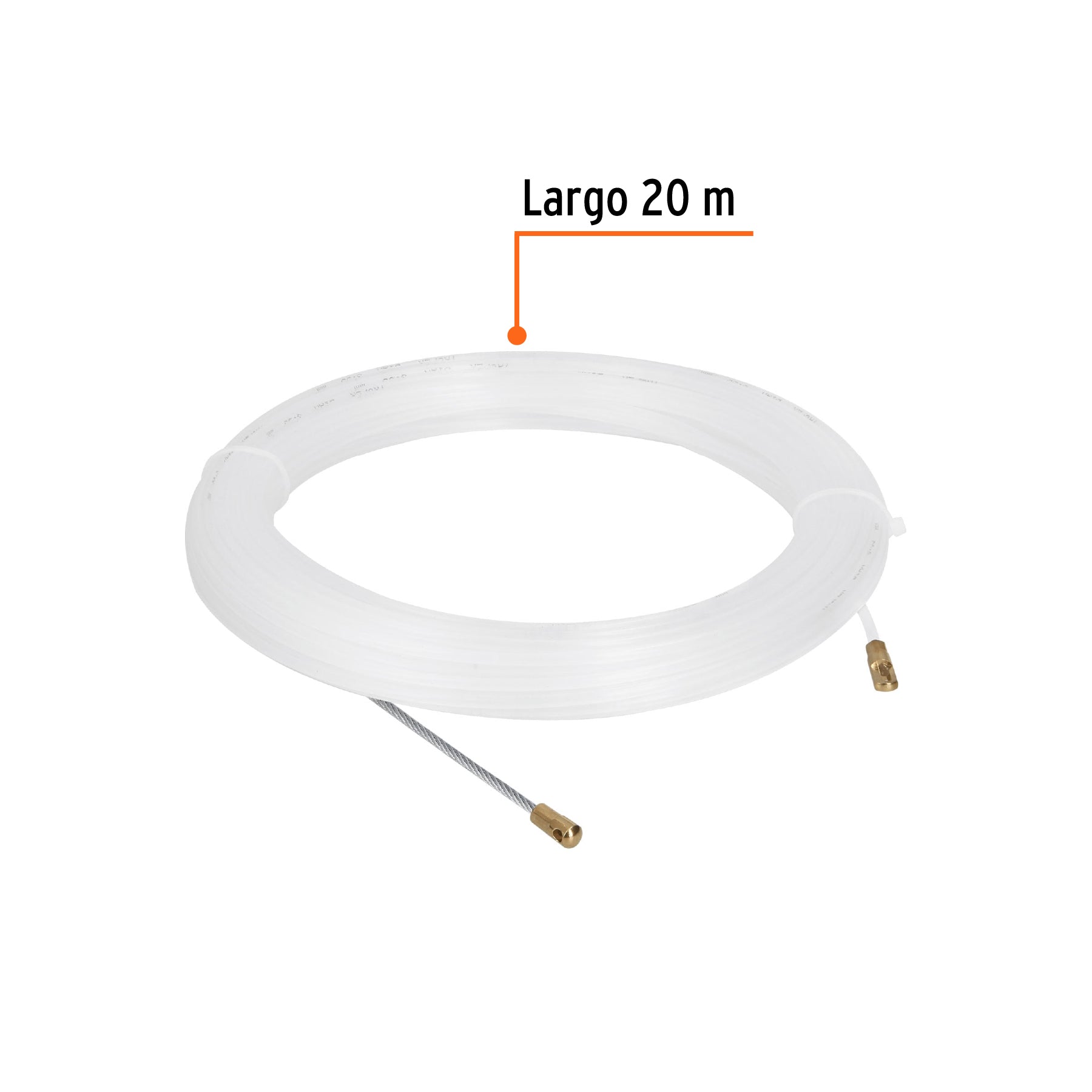 Guía de nylon de 20 m para cable, TRUPER