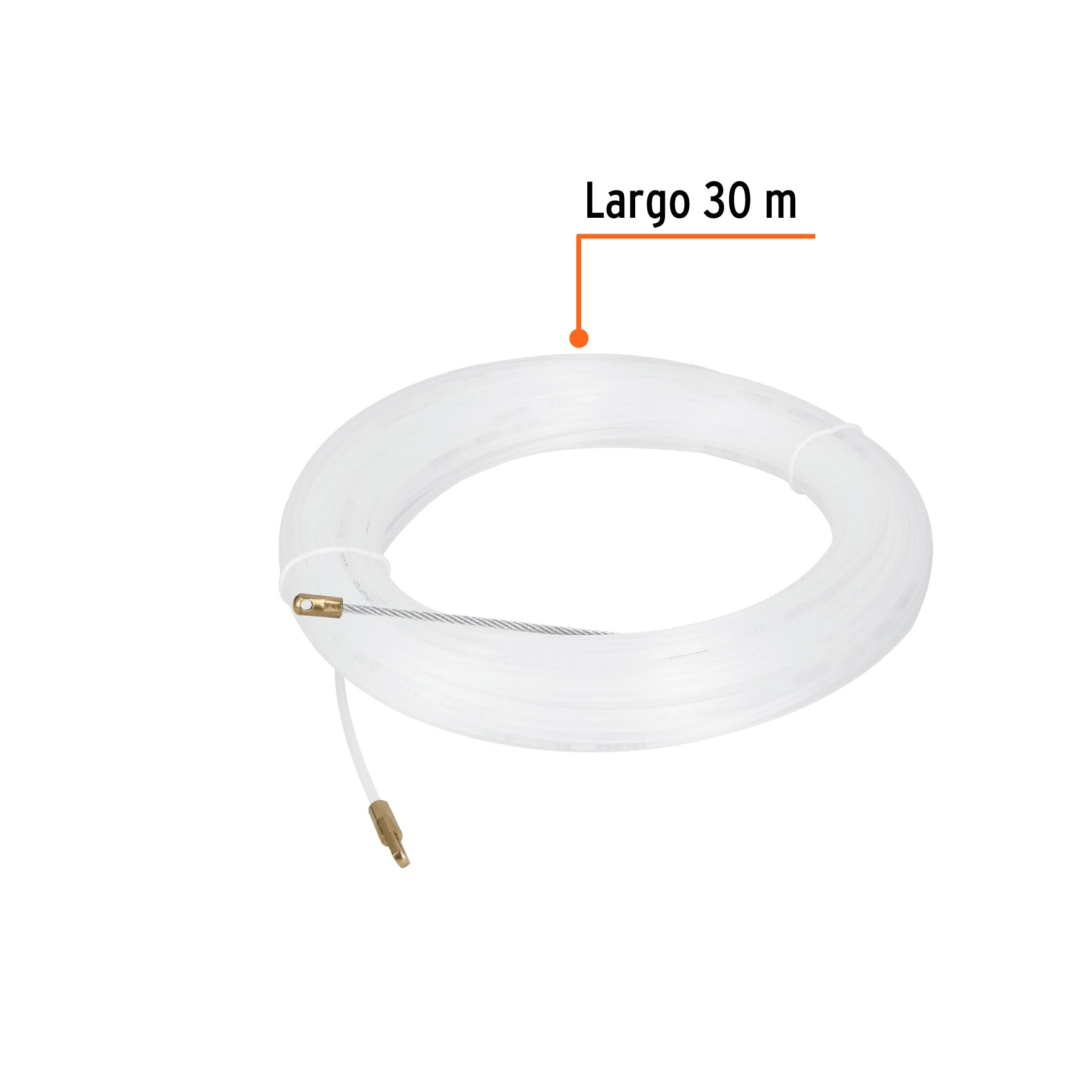 Guía de nylon de 30 m para cable, TRUPER