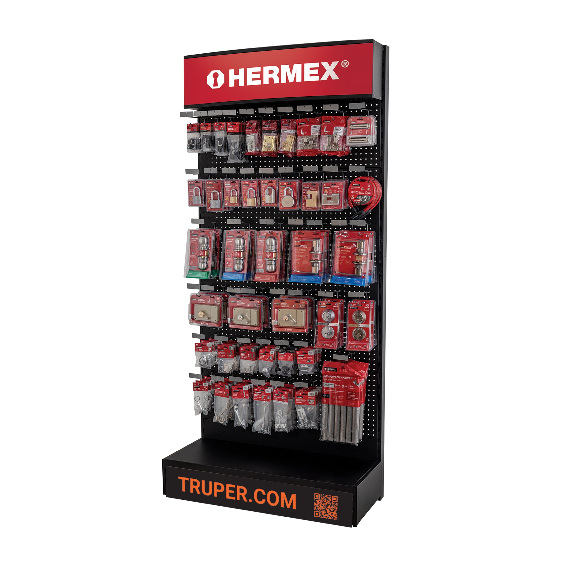 Góndola de pared 100 x 220 cm, HERMEX