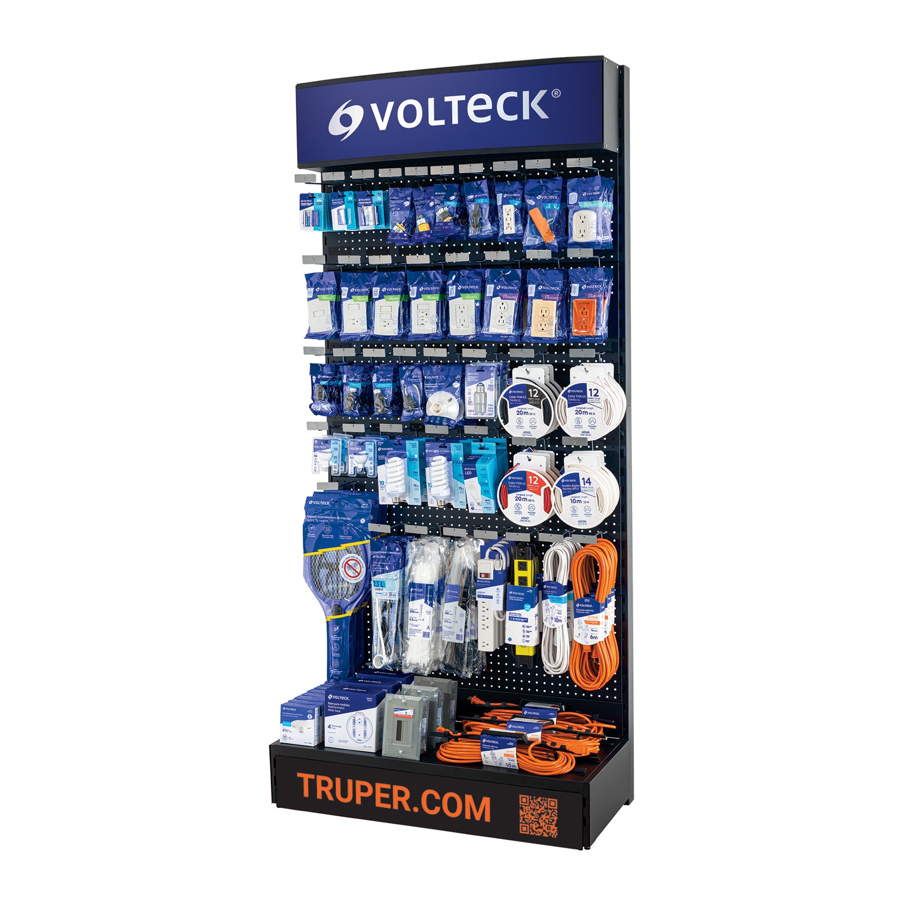 Góndola de pared 100 x 220 cm, VOLTECK