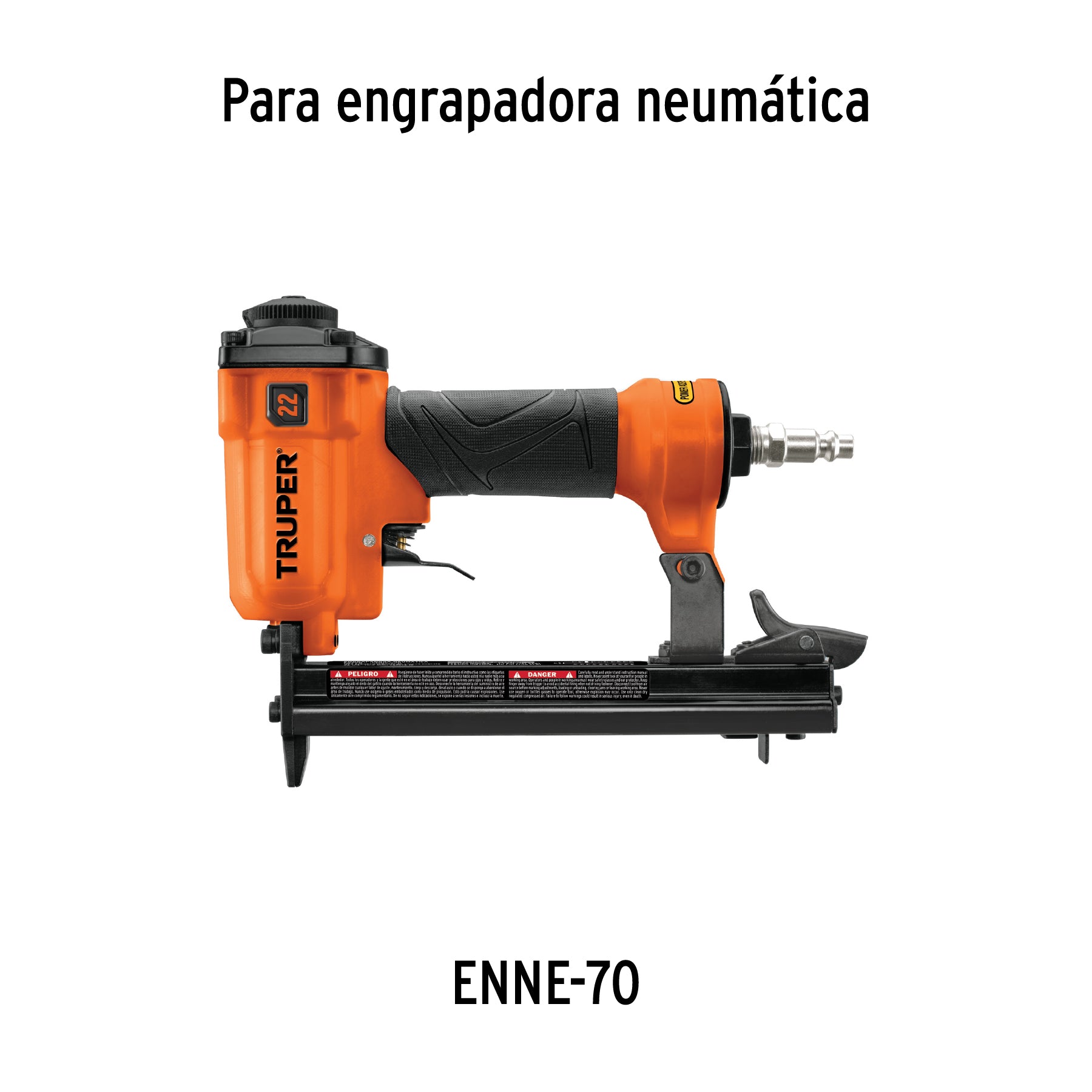 Caja con 5000 grapas corona 3/8" calibre 22, 8mm p/ENNE-70