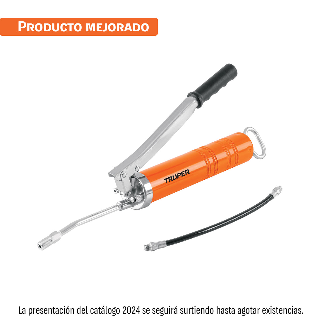 Inyectora de grasa 14 oz, 10000 PSI con grip antiderrapante