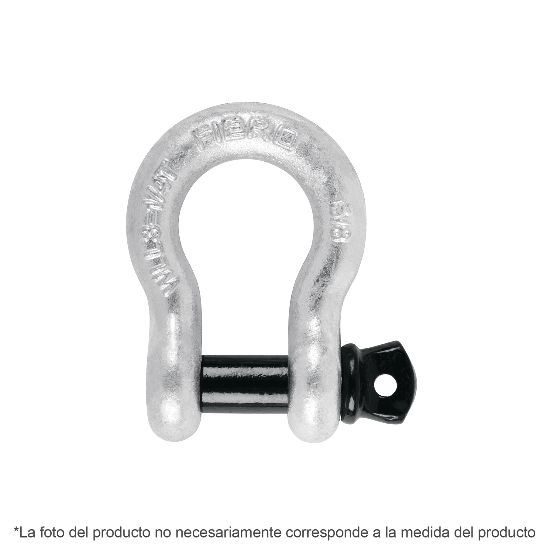 Grillete de acero forjado 5/16", FIERO