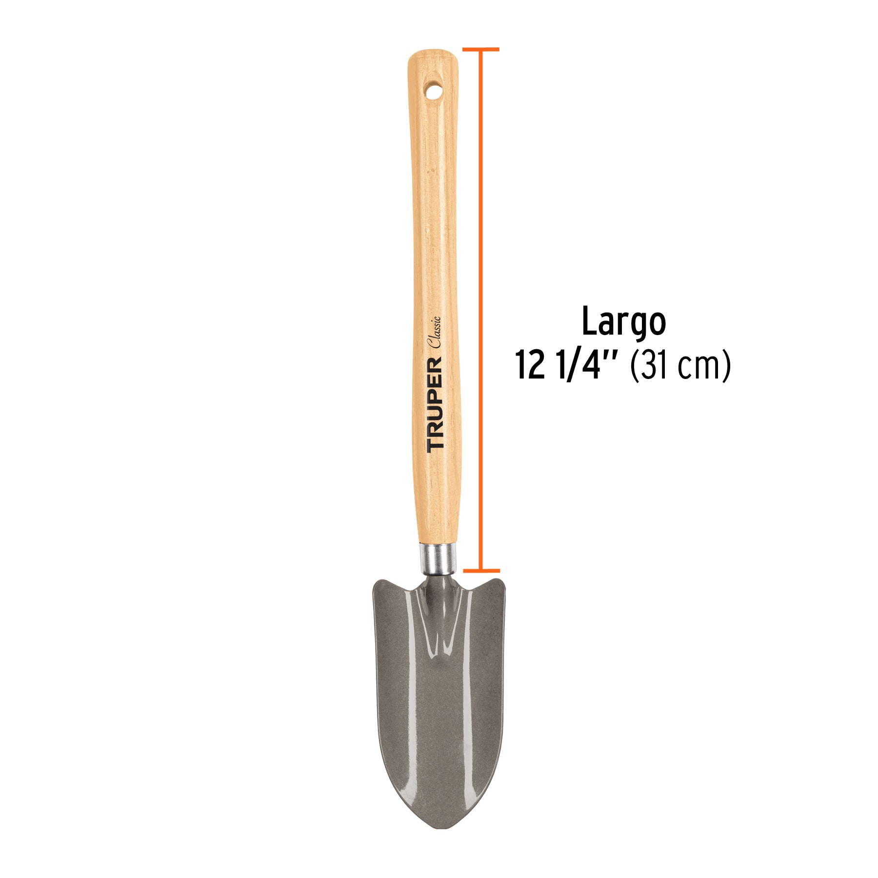 Cuchara para jardín, mango de 12-1/4", TRUPER