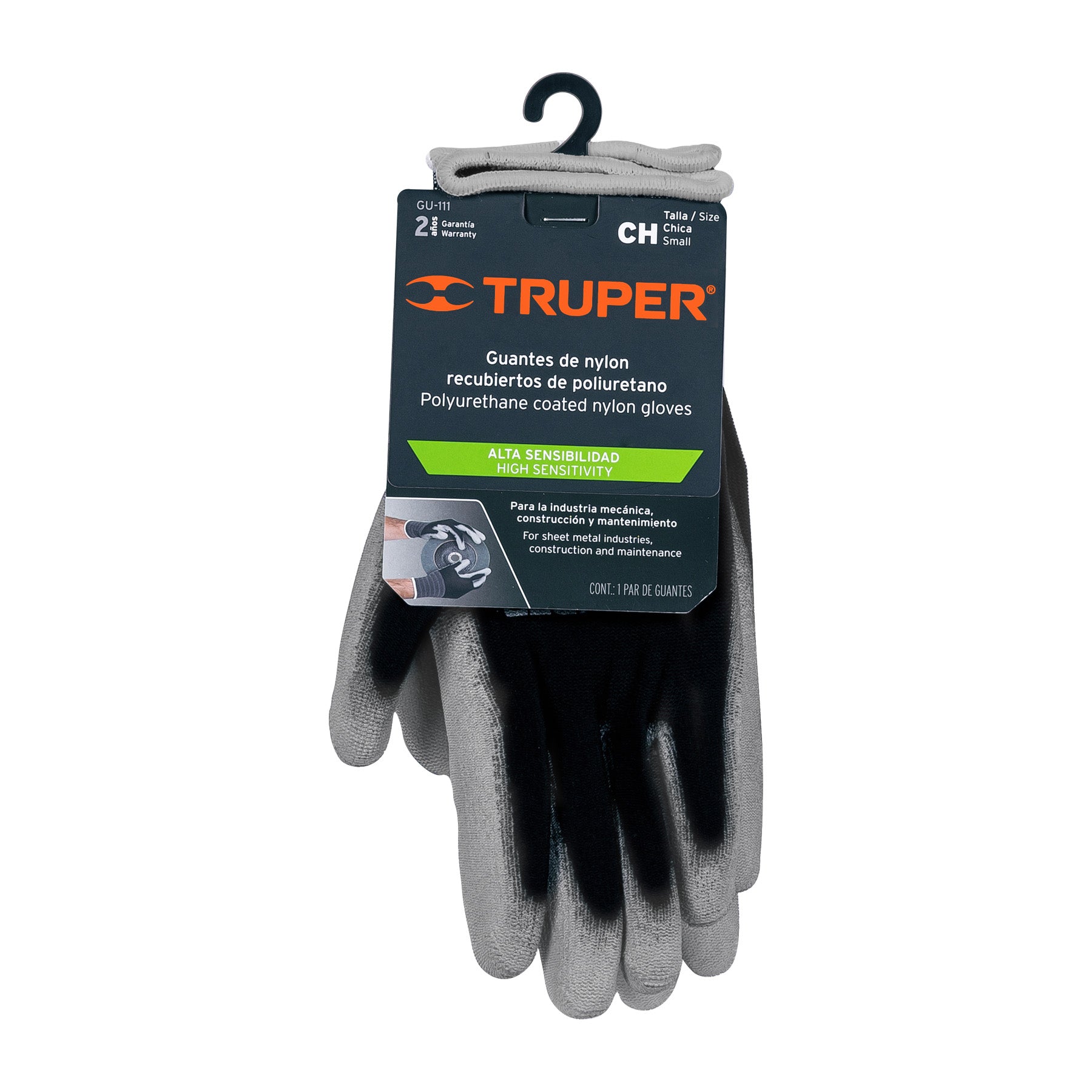 Guantes de nylon recubiertos de poliuretano, CH, TRUPER