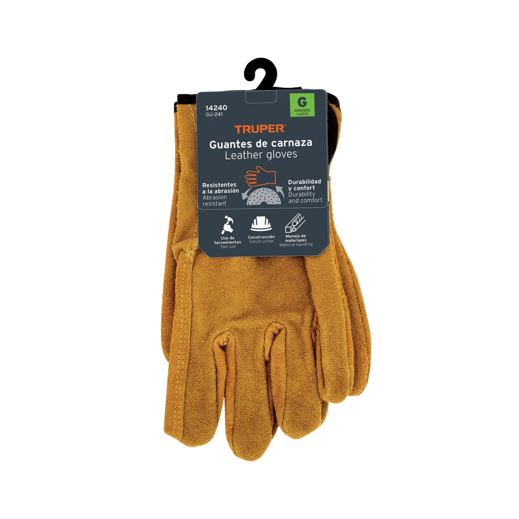 Guantes de carnaza, usos generales, G, TRUPER
