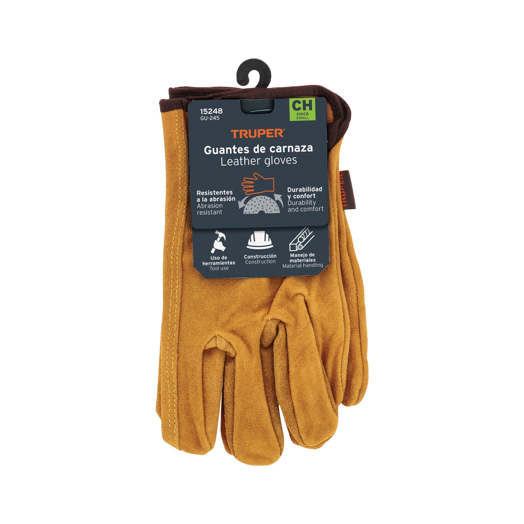 Guantes de carnaza, usos generales, CH, TRUPER