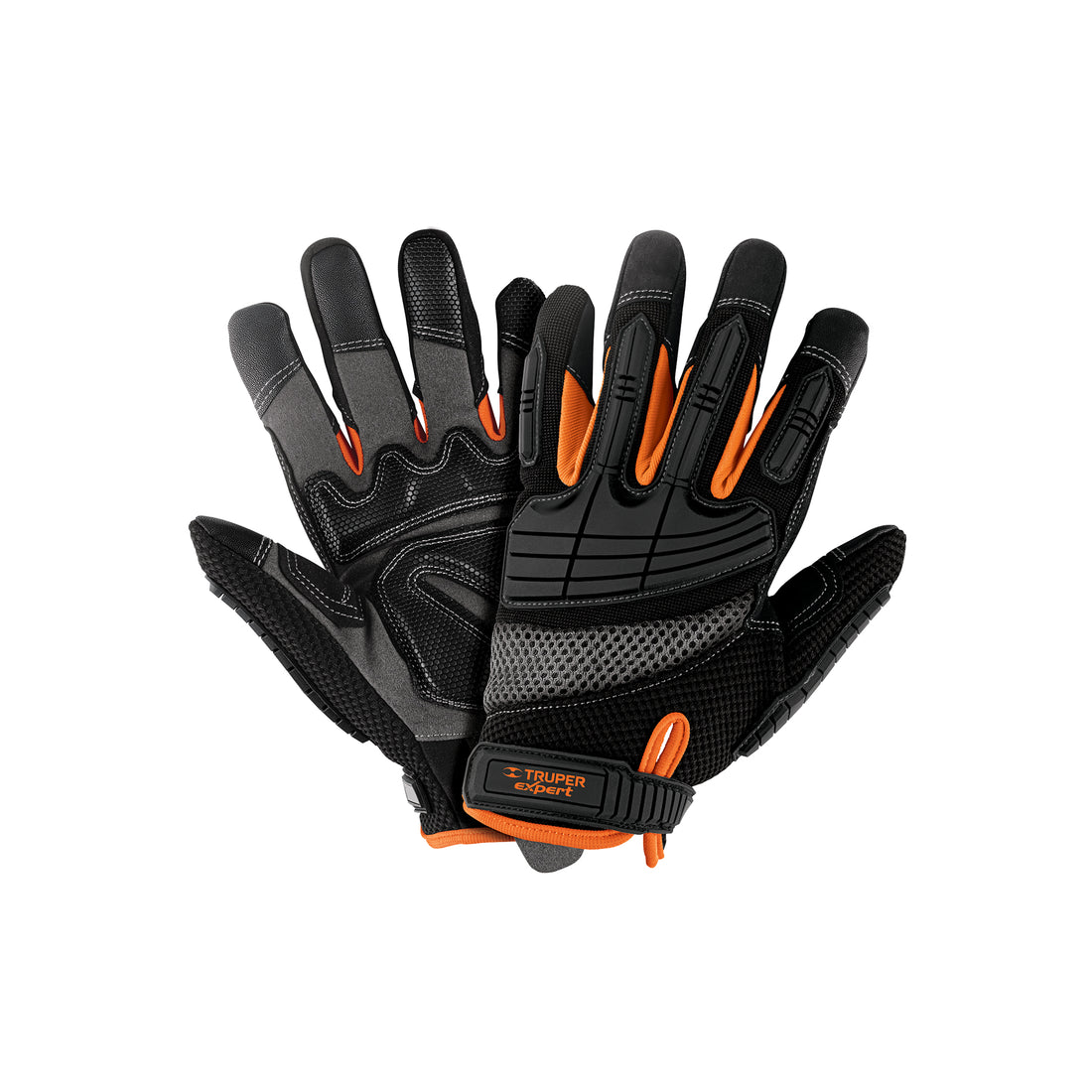 Guantes para mecánico con antiimpacto,unitalla,TRUPER EXPERT