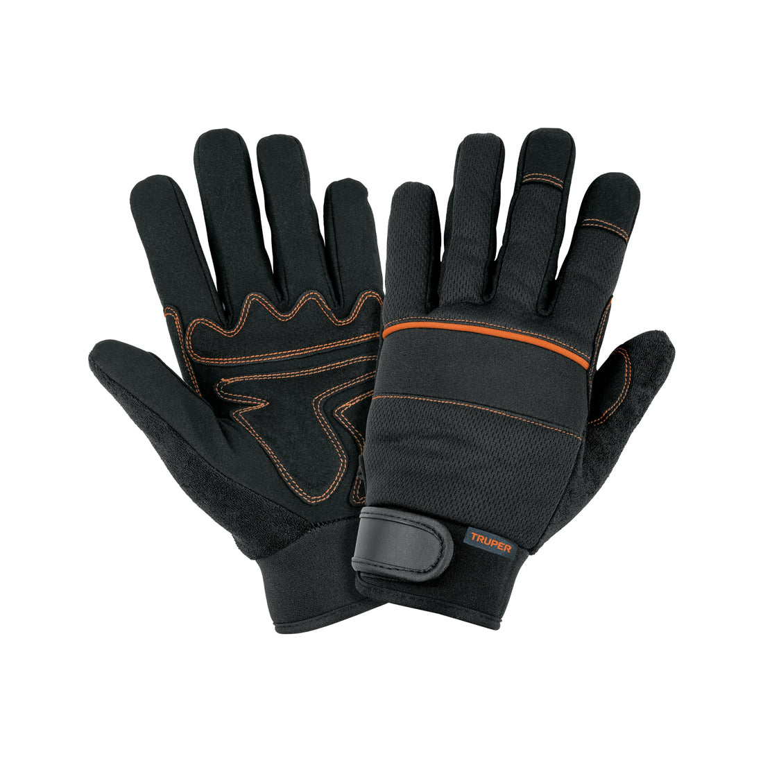 Guantes para mecánico, antivibraciones, unitalla, TRUPER