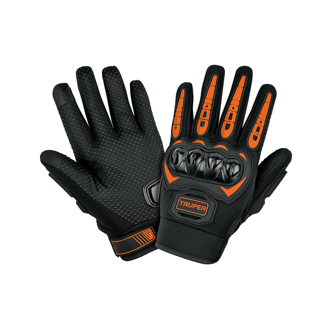 Guante con protección para motociclista, CH, TRUPER