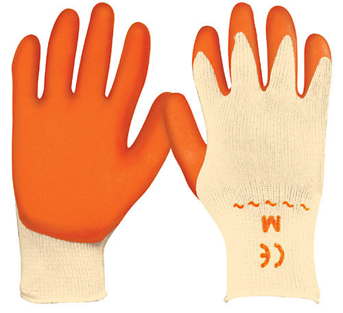 Guantes algodón recubierto de látex, máximo agarre, grandes