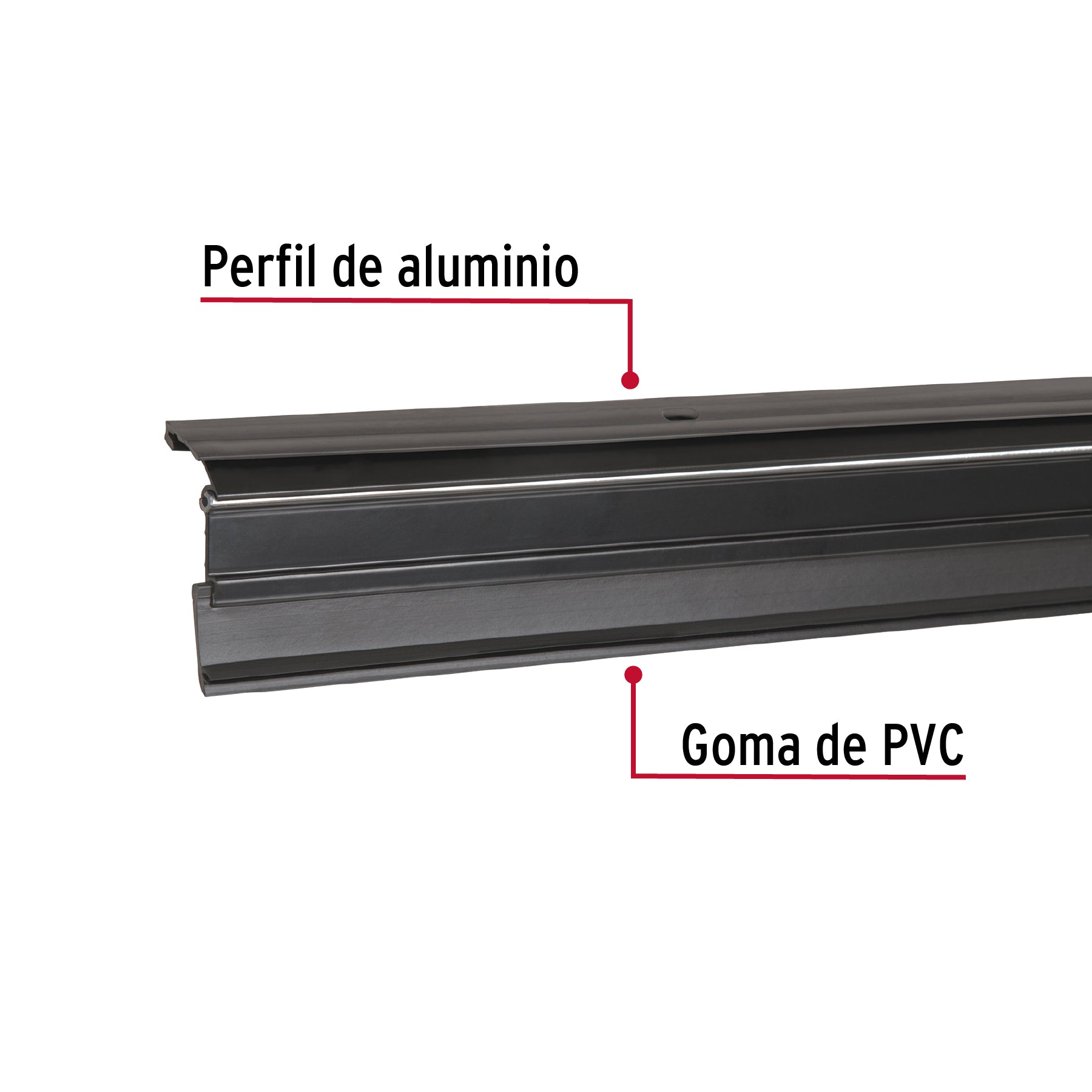 Guardapolvo automático 100 cm negro, HERMEX