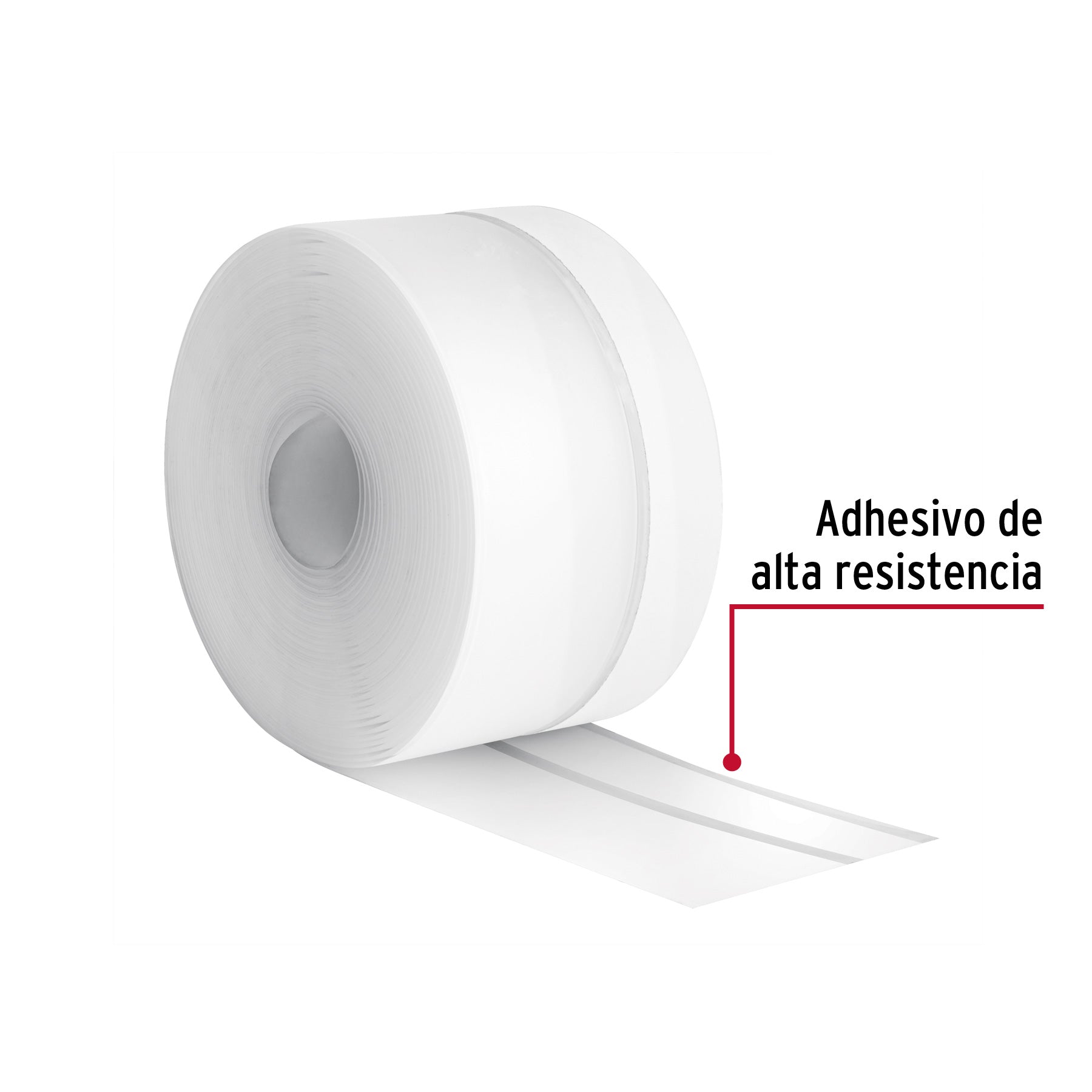Cinta guardapolvo 5 m x 45 mm, transparente, HERMEX