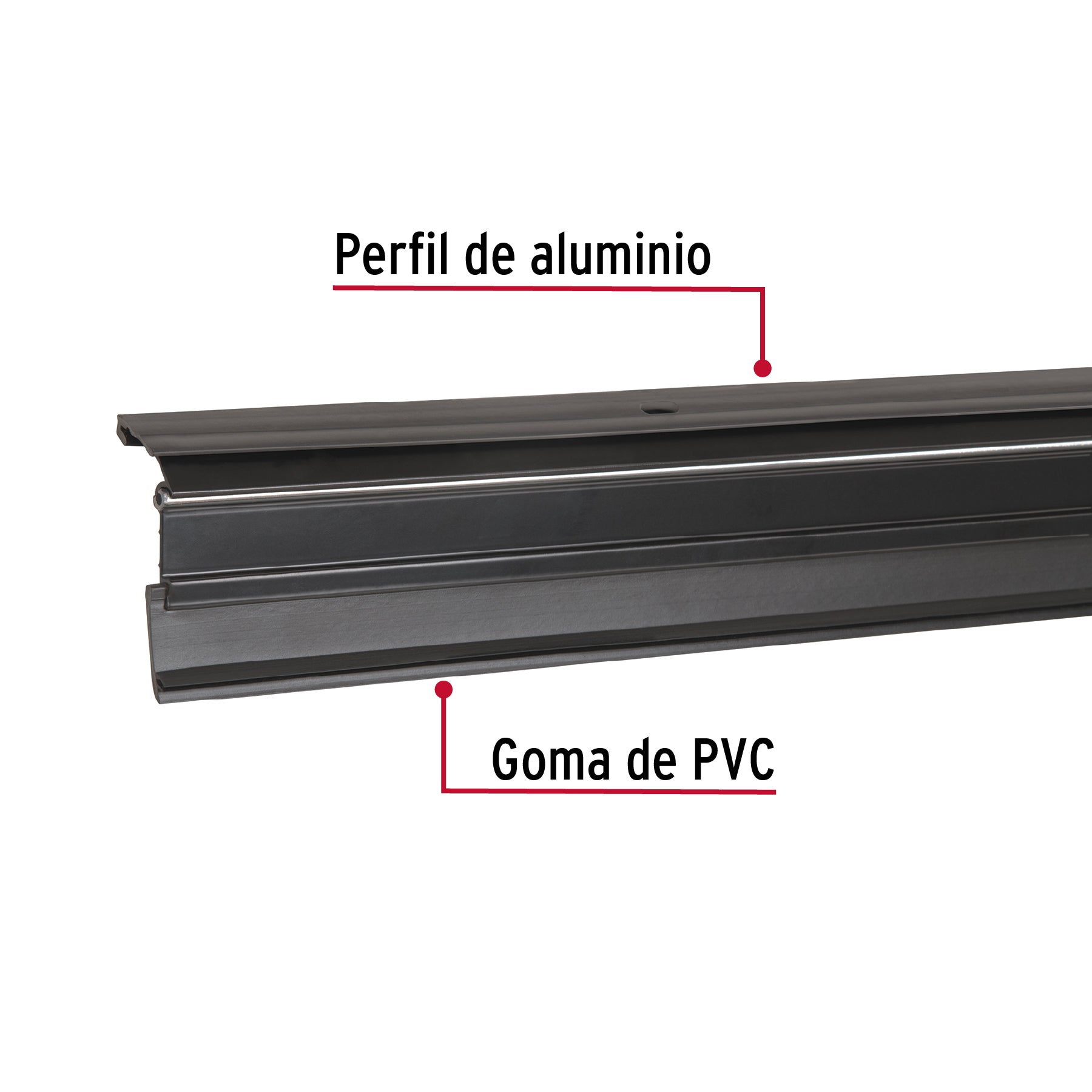 Guardapolvo automático 90 cm negro, HERMEX
