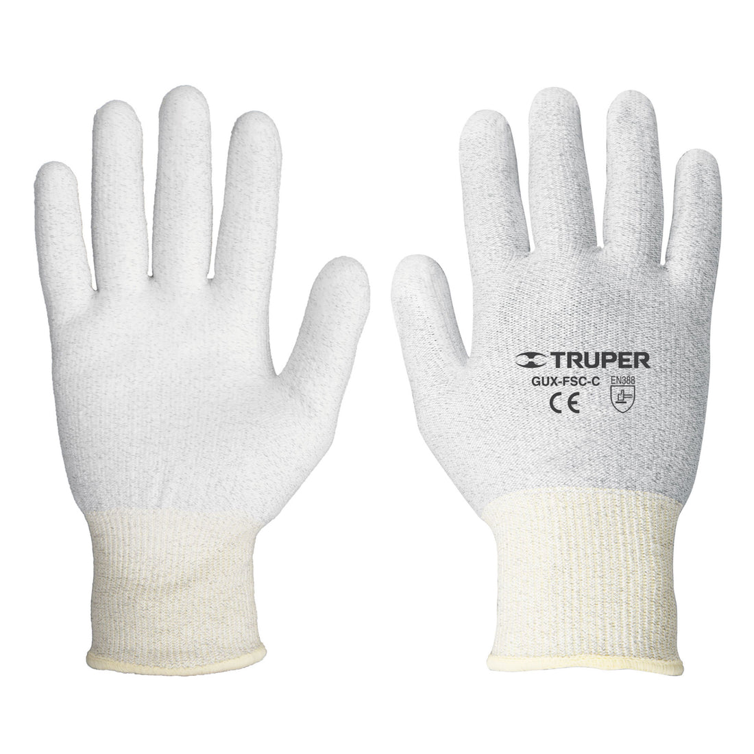 Guantes de fibra de carbono, grandes