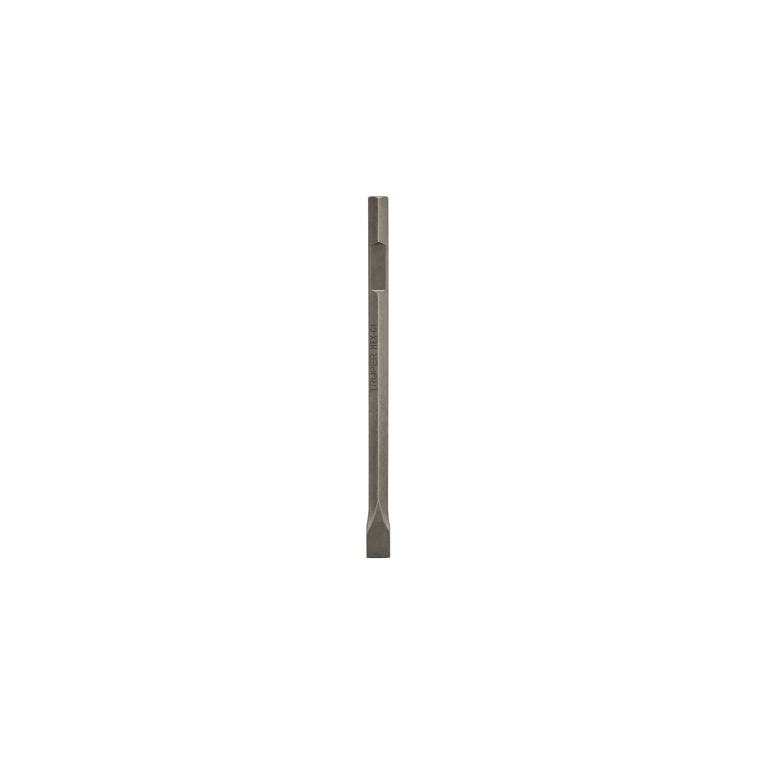 Cincel plano zanco hexagonal de 1-3/8" x 20", TRUPER
