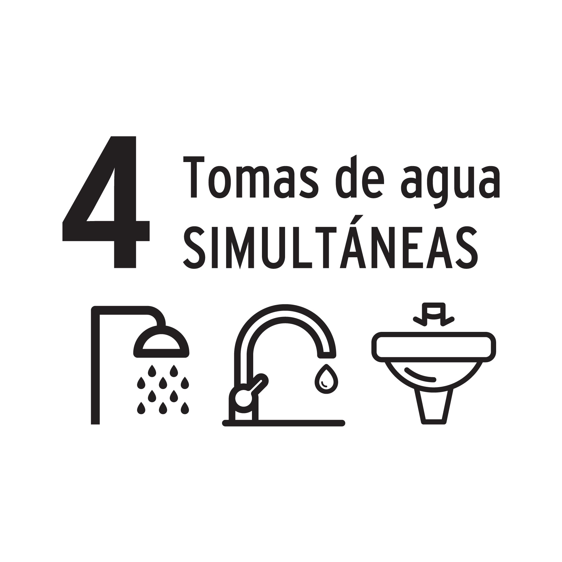 Equipo hidroneumático 24L, bomba periférica 1/2 HP, PRETUL